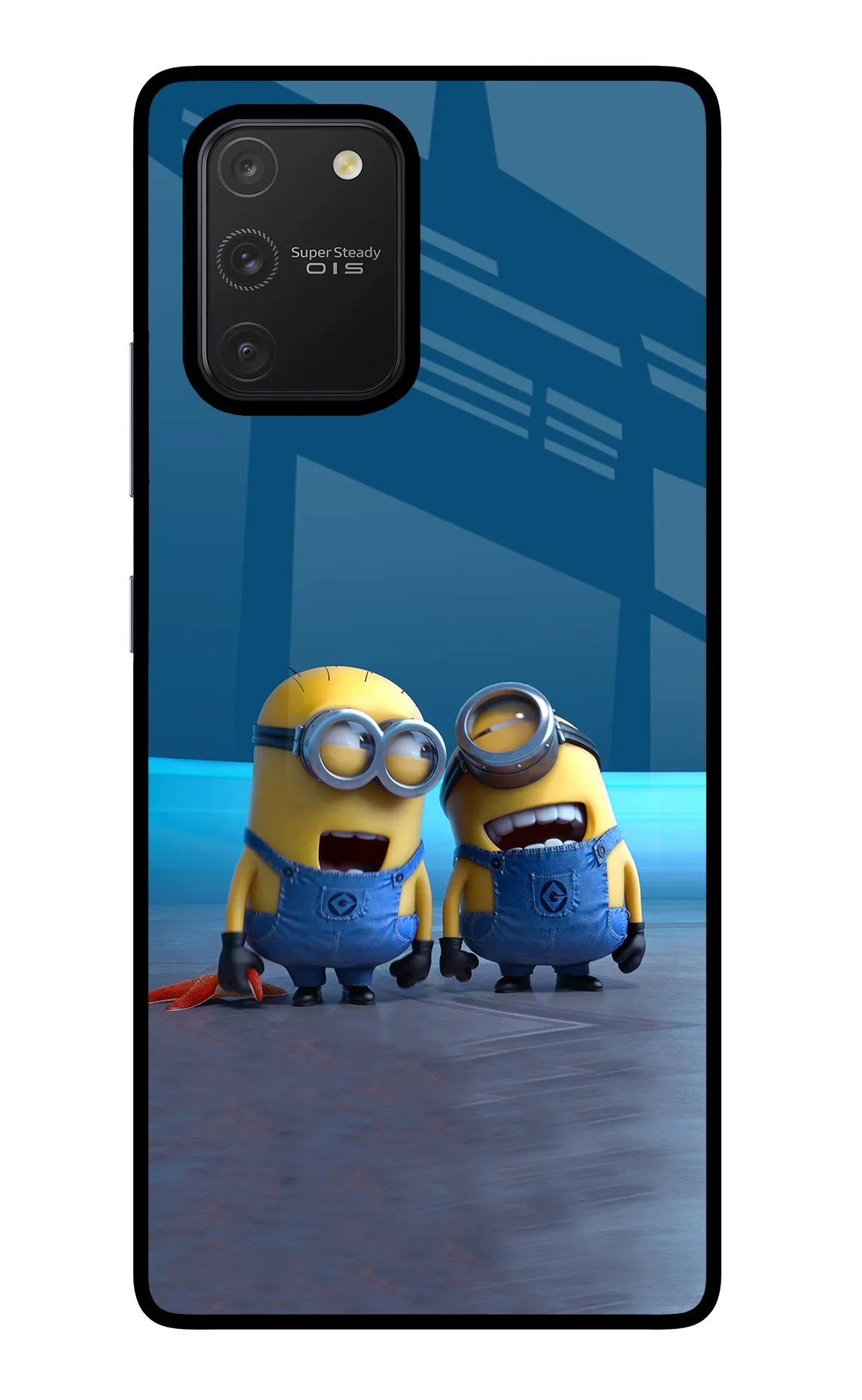 Minion Laughing Samsung S10 Lite Back Cover