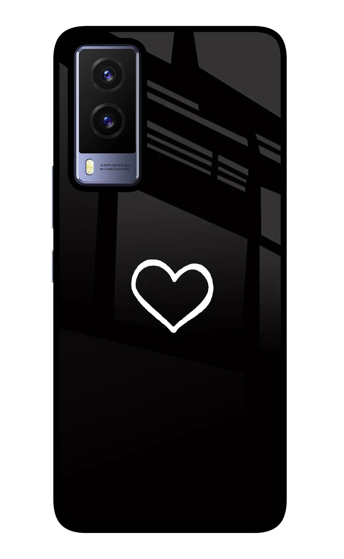 Heart Vivo V21E 5G Back Cover