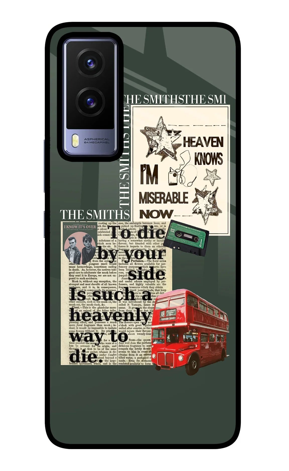 The Smiths Vivo V21E 5G Glass Case
