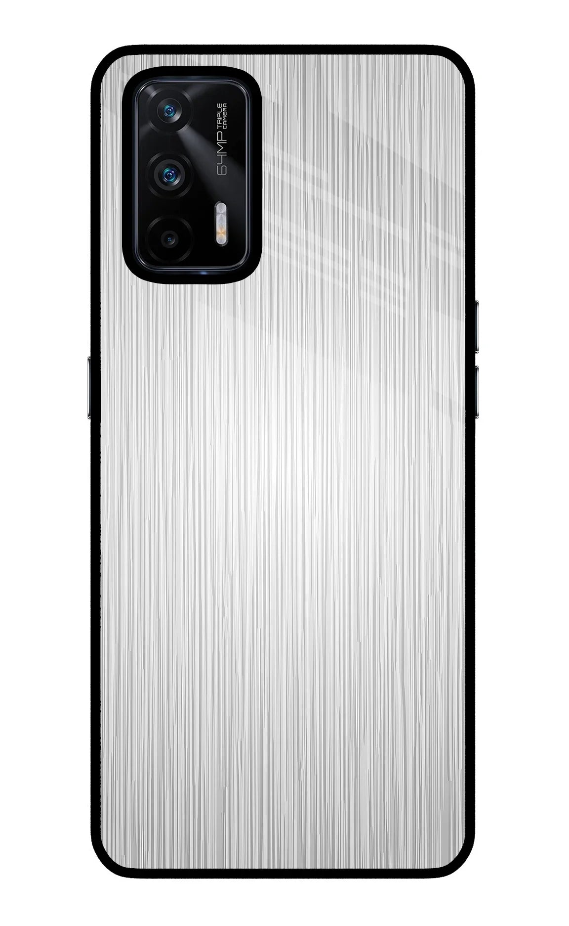 Wooden Grey Texture Realme X7 Max Back Cover