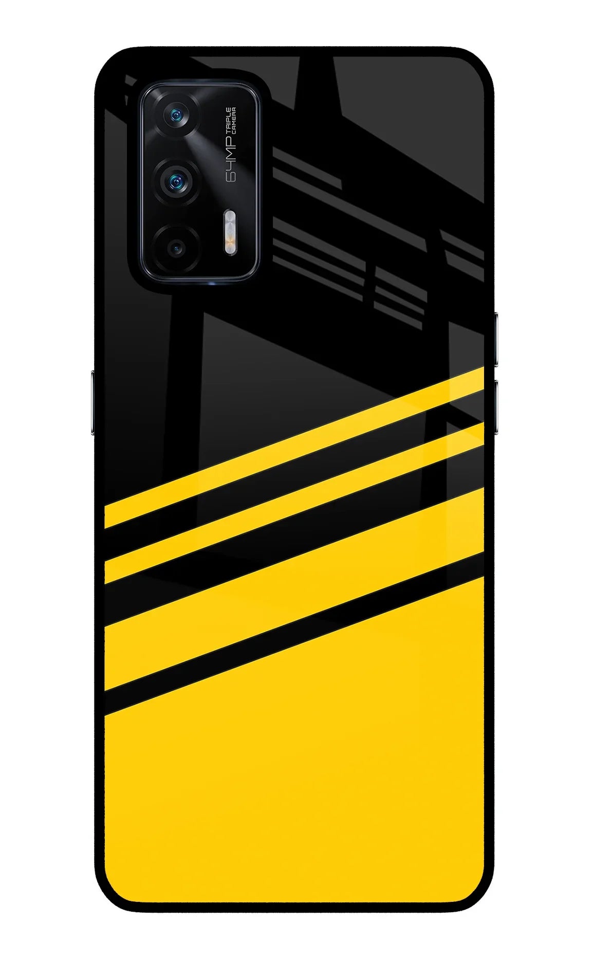 Yellow Shades Realme X7 Max Back Cover