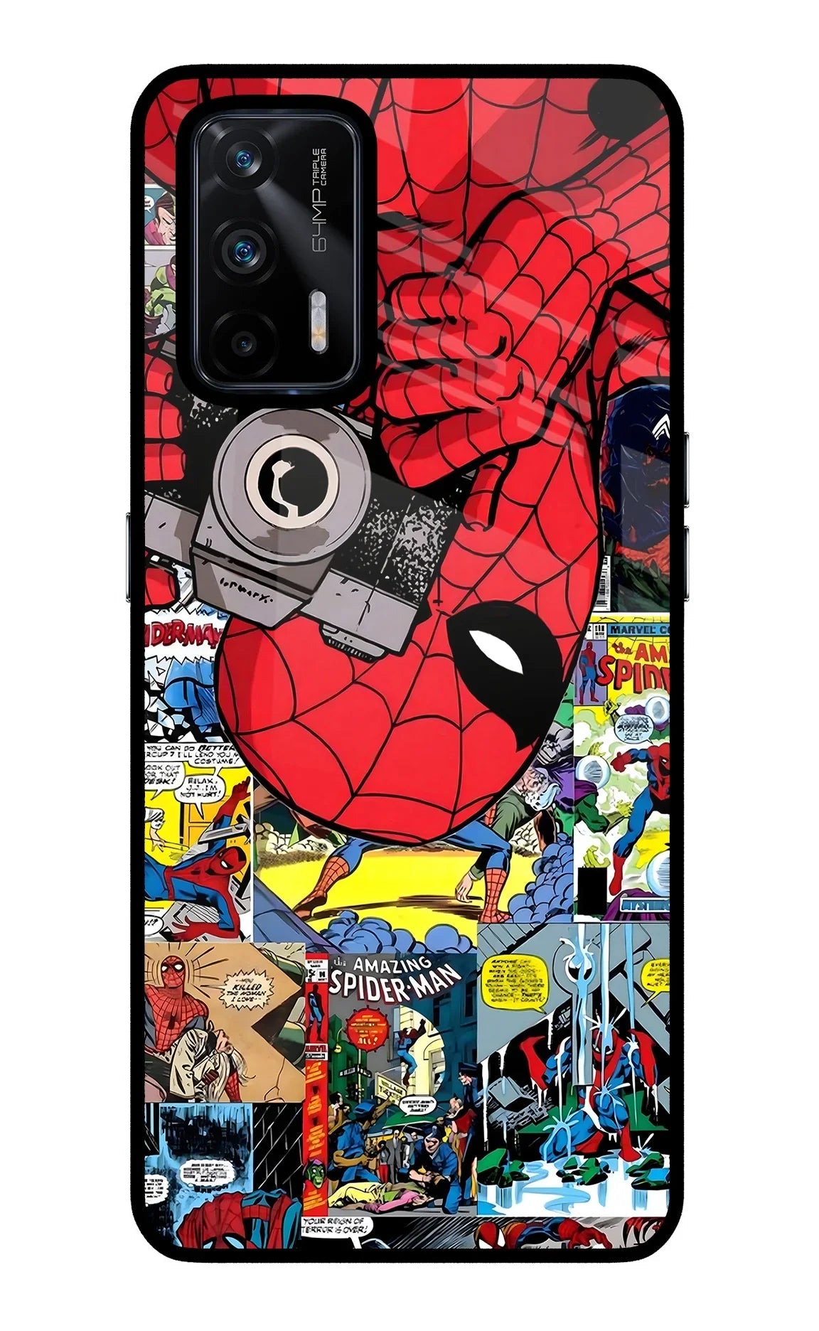 Spider Man Realme X7 Max Back Cover