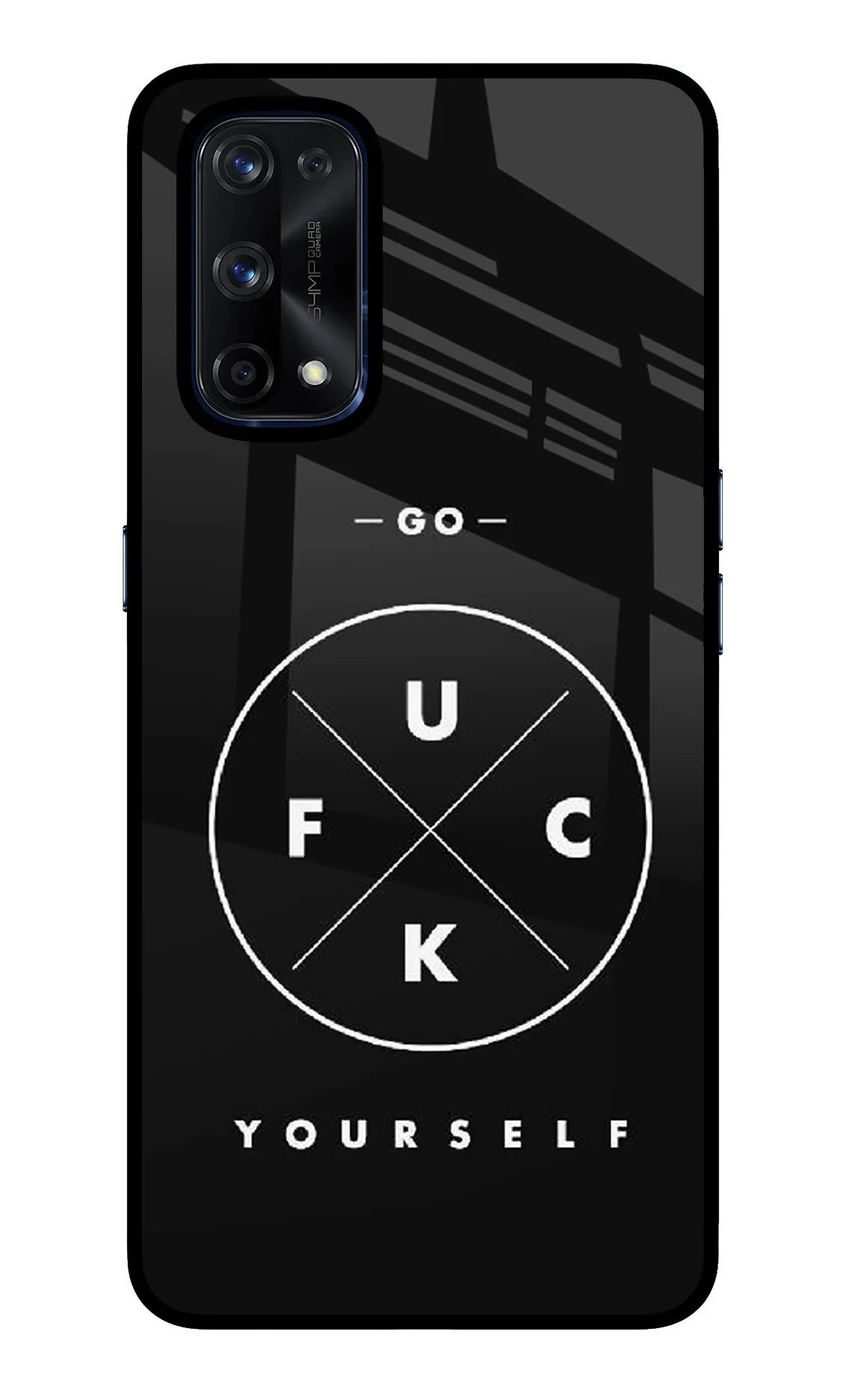 Go Fuck Yourself Realme X7 Pro Back Cover
