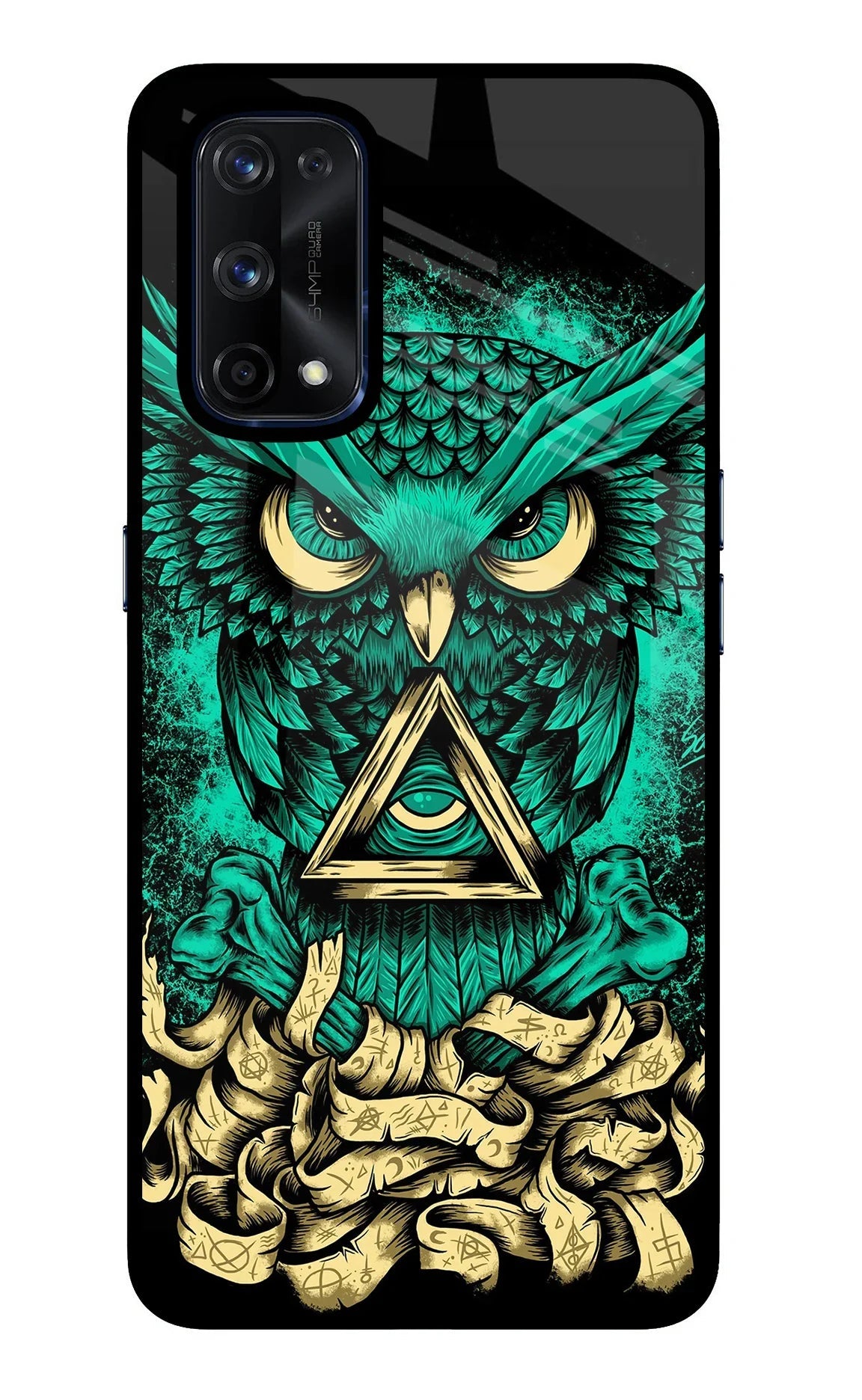 Green Owl Realme X7 Pro Back Cover