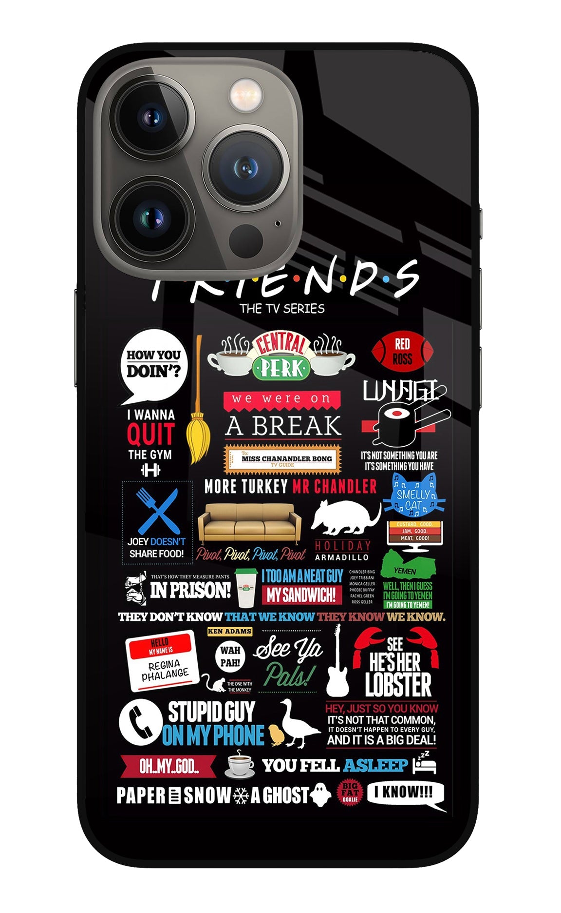 FRIENDS iPhone 13 Pro Max Back Cover