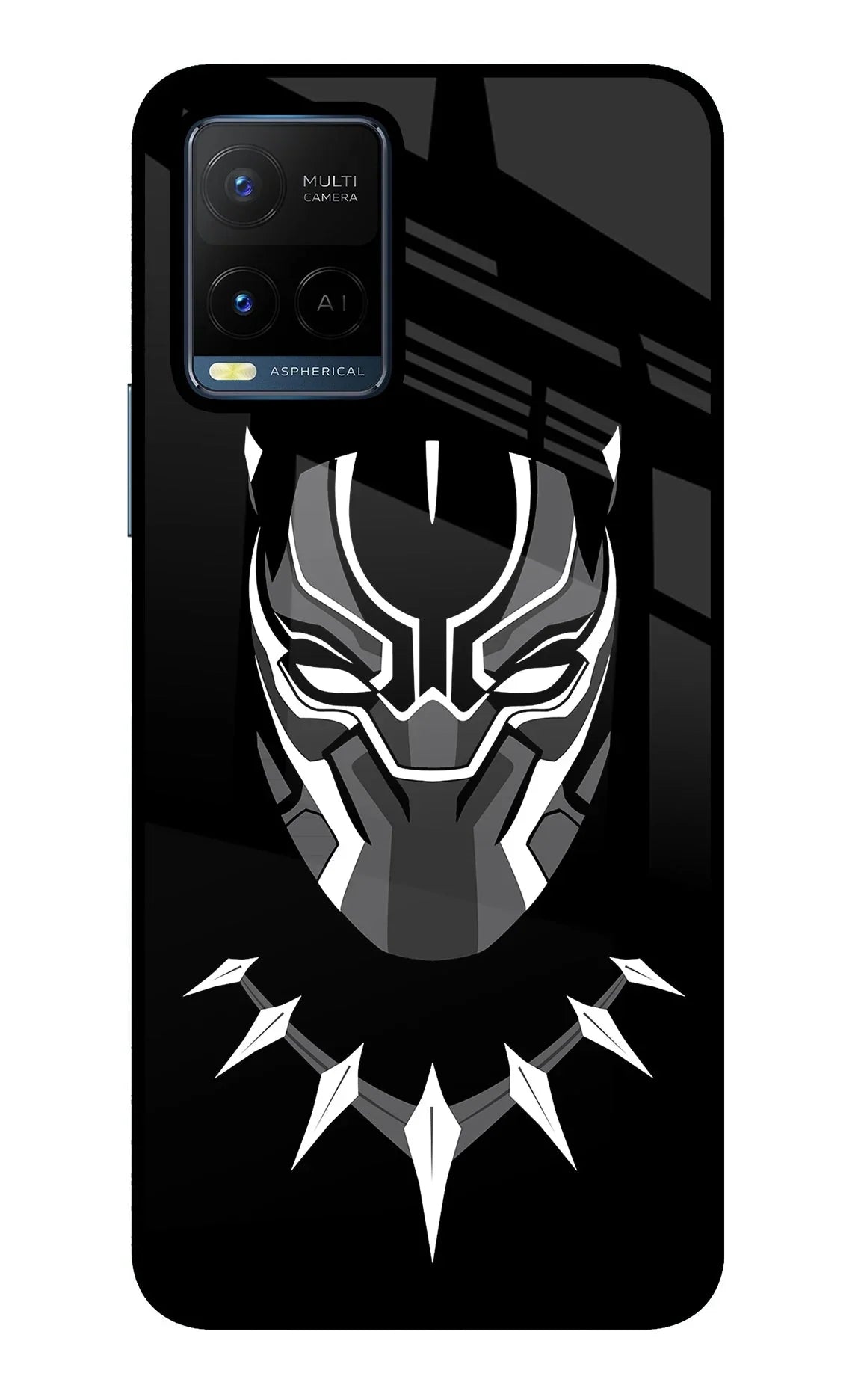 Black Panther Vivo Y21/Y21s/Y33s Glass Case