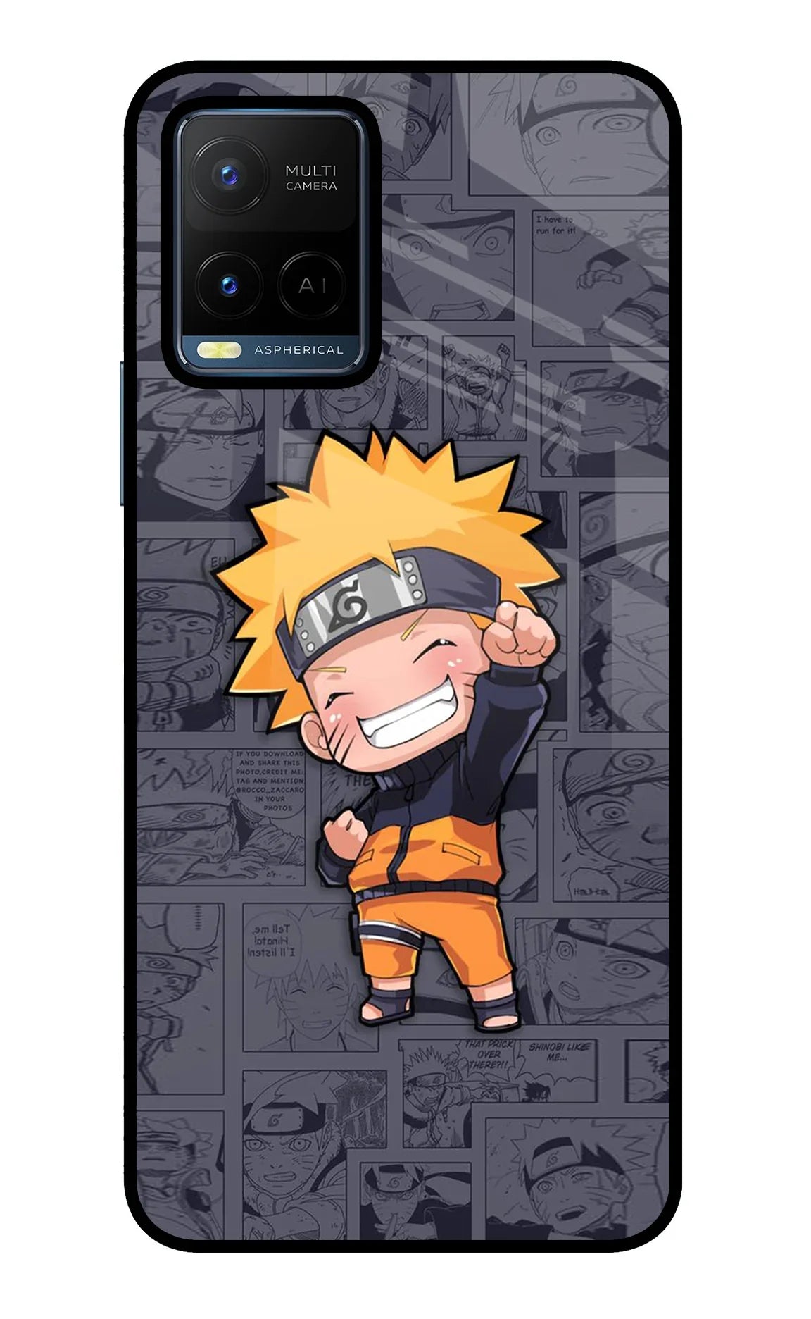 Chota Naruto Vivo Y21/Y21s/Y33s Back Cover