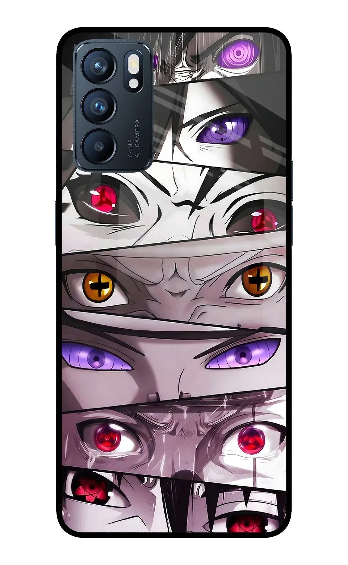Naruto Anime Oppo Reno6 5G Back Cover