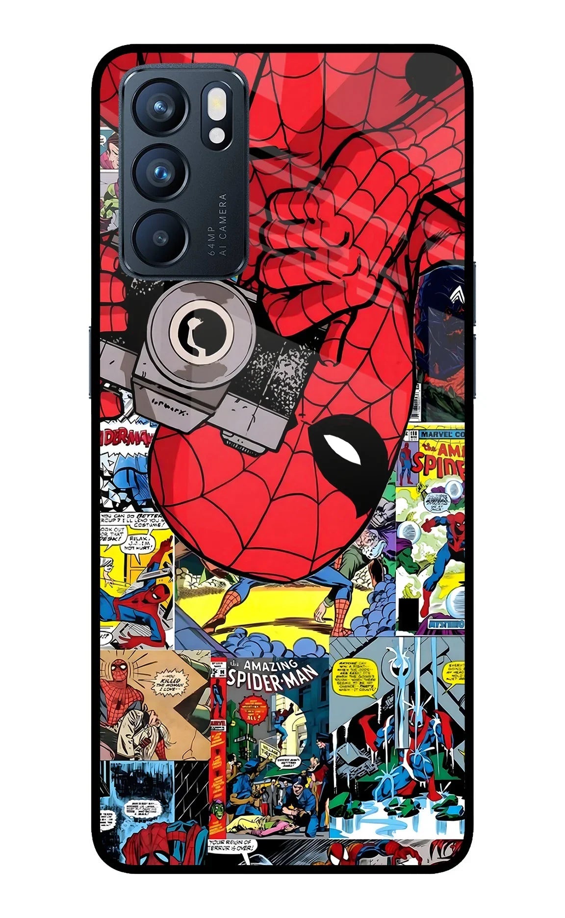 Spider Man Oppo Reno6 5G Back Cover