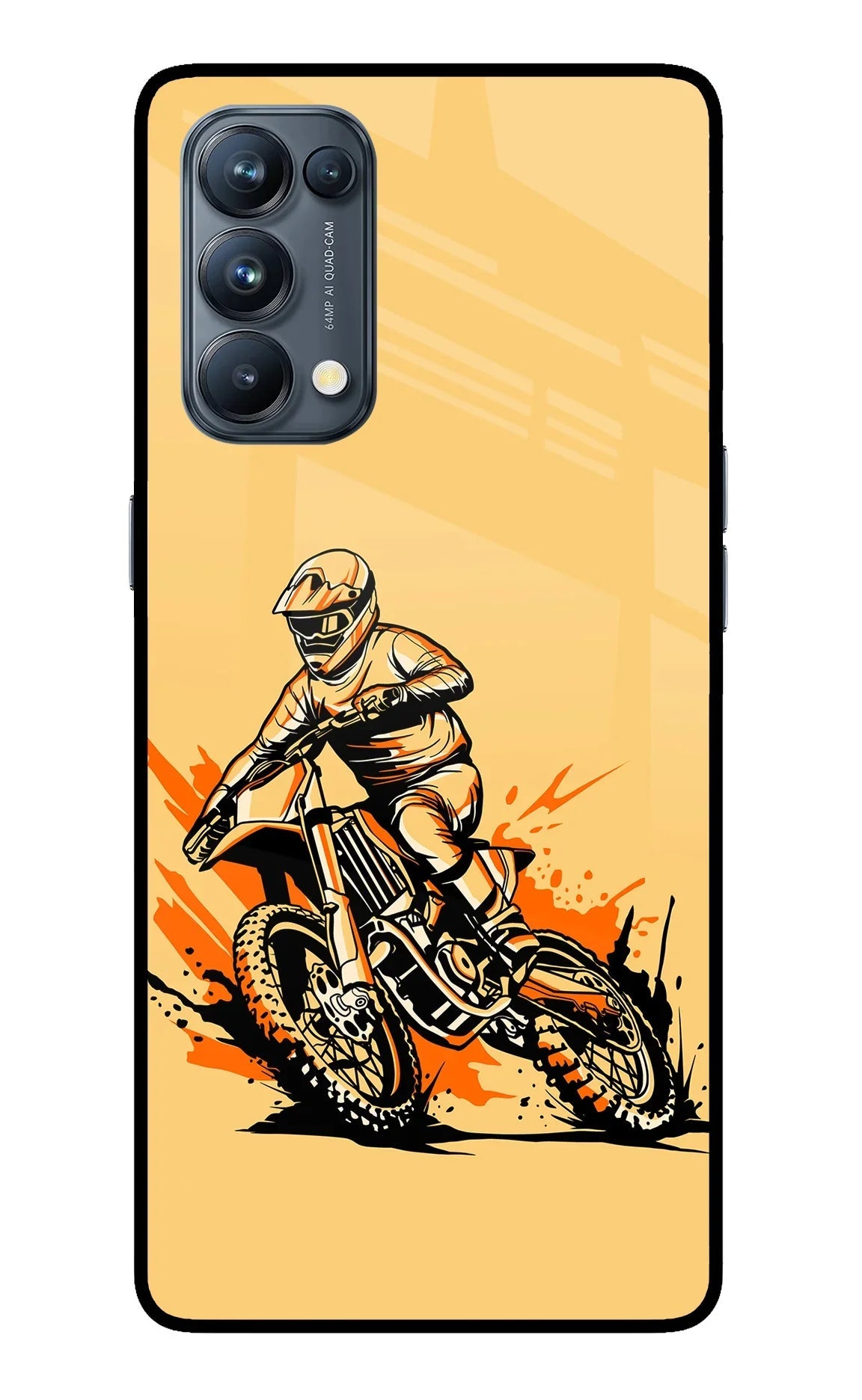 Off-Road Fury Oppo Reno5 Pro 5G Glass Case