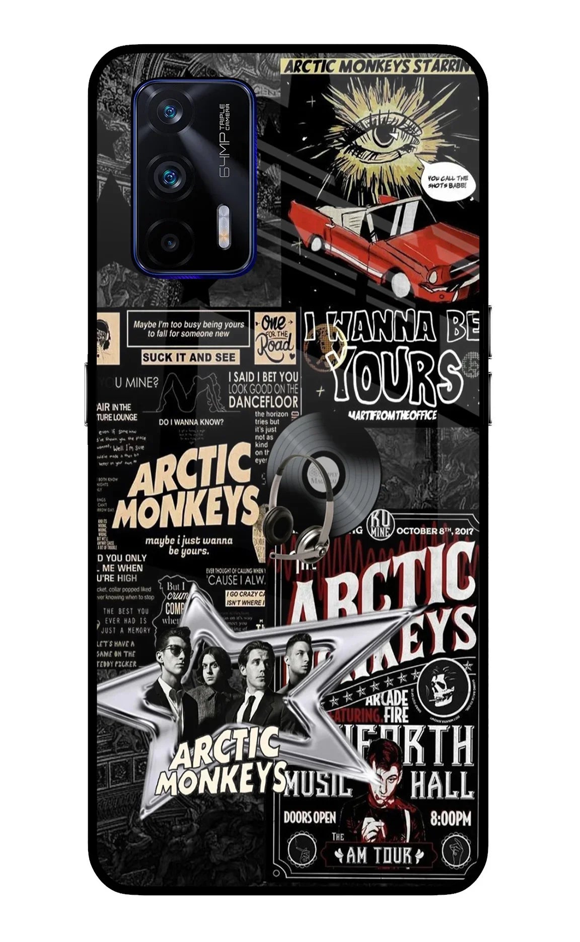 Arctic Monkeys Realme GT 5G Glass Case