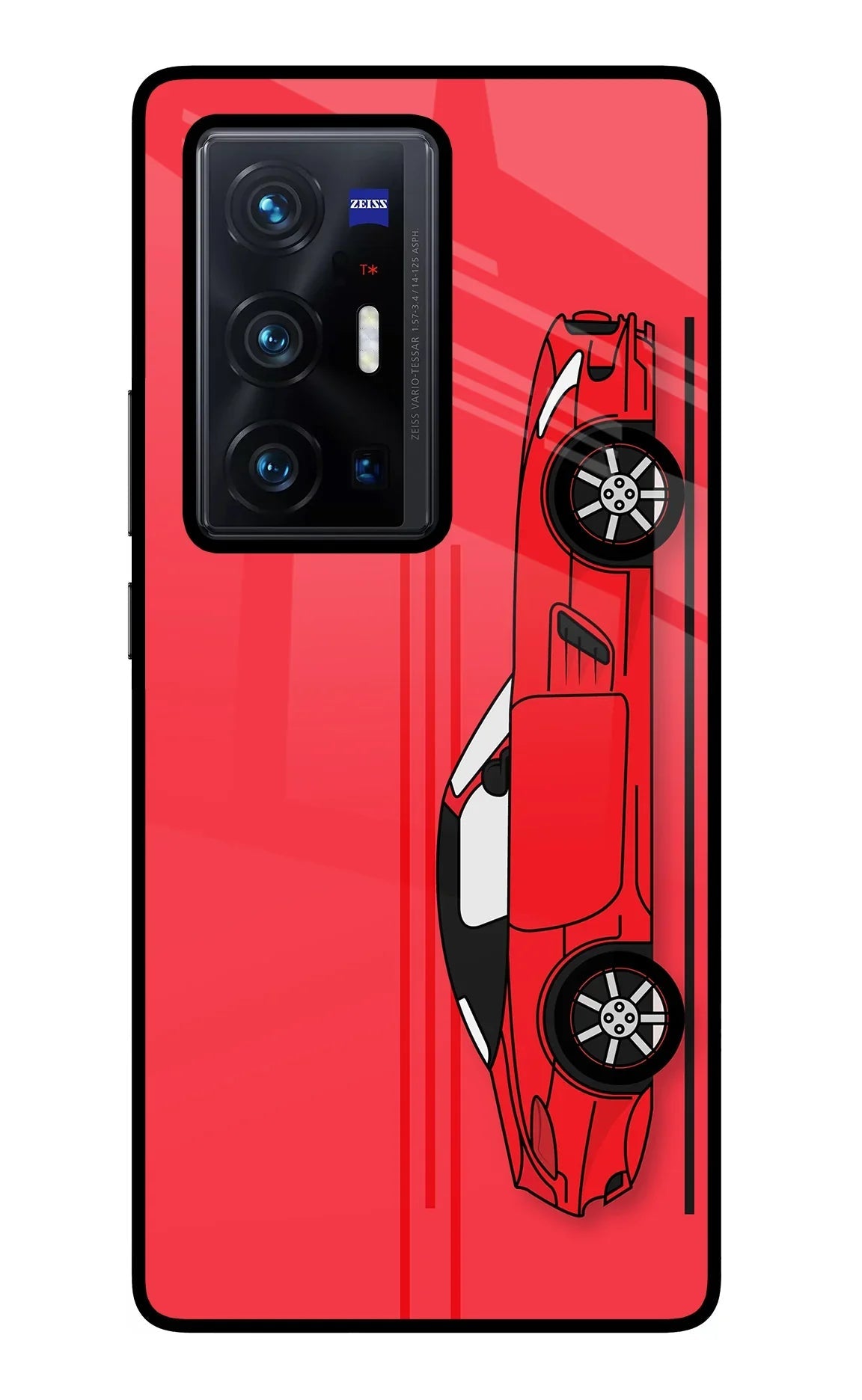 Red Velocity Vivo X70 Pro+ Back Cover