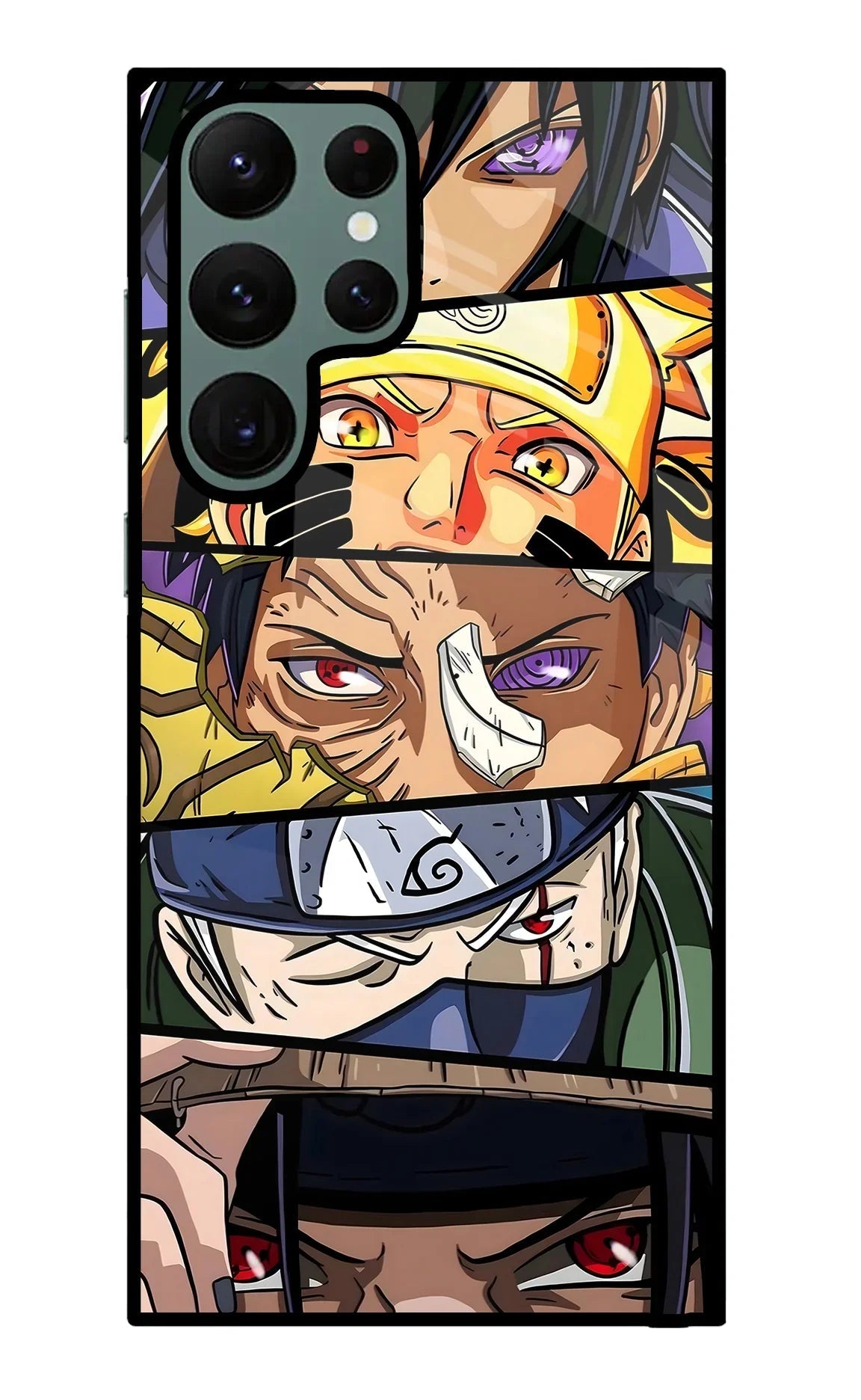 Naruto Character Samsung S22 Ultra Back Cover
