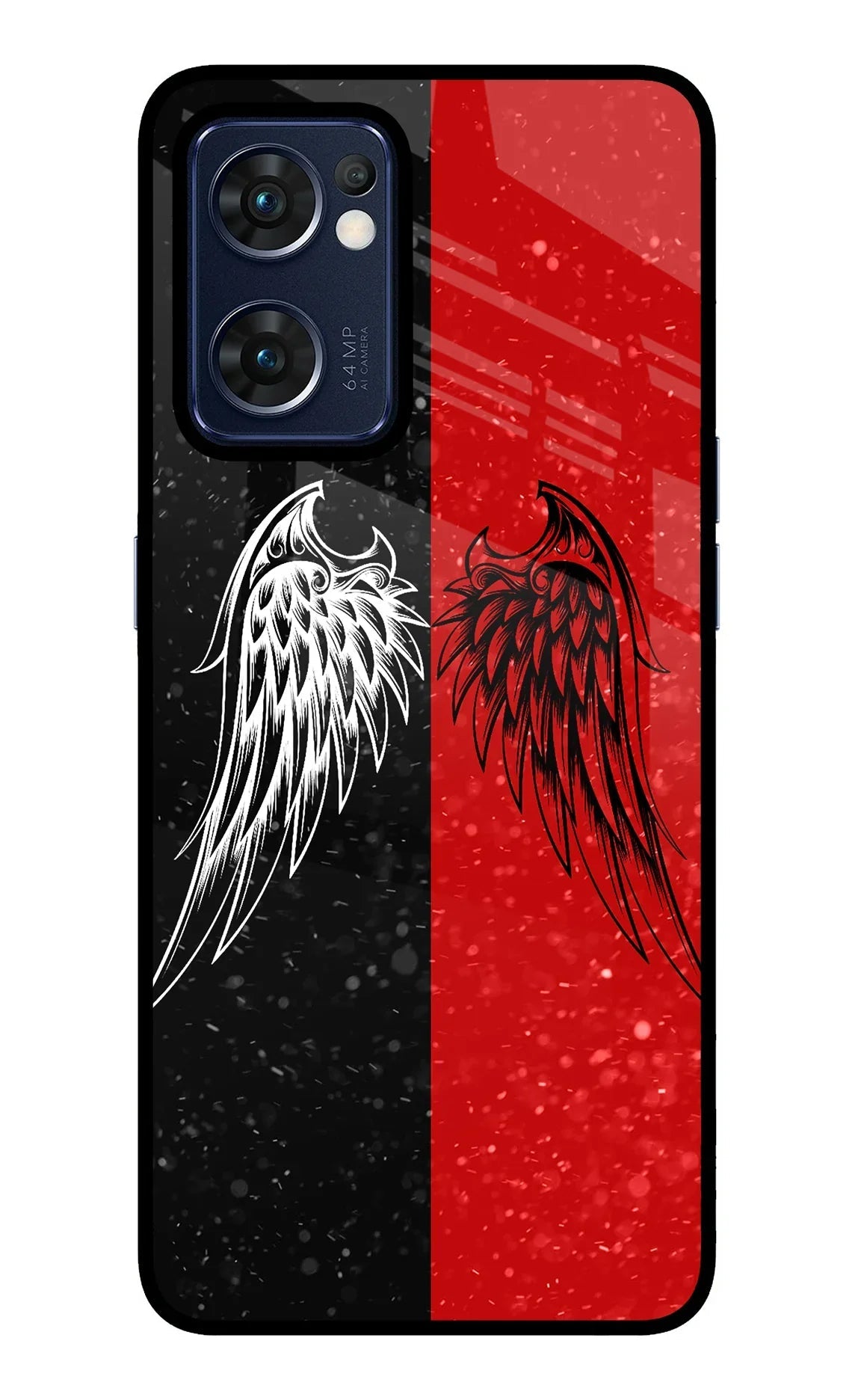 Wings Oppo Reno7 5G Back Cover