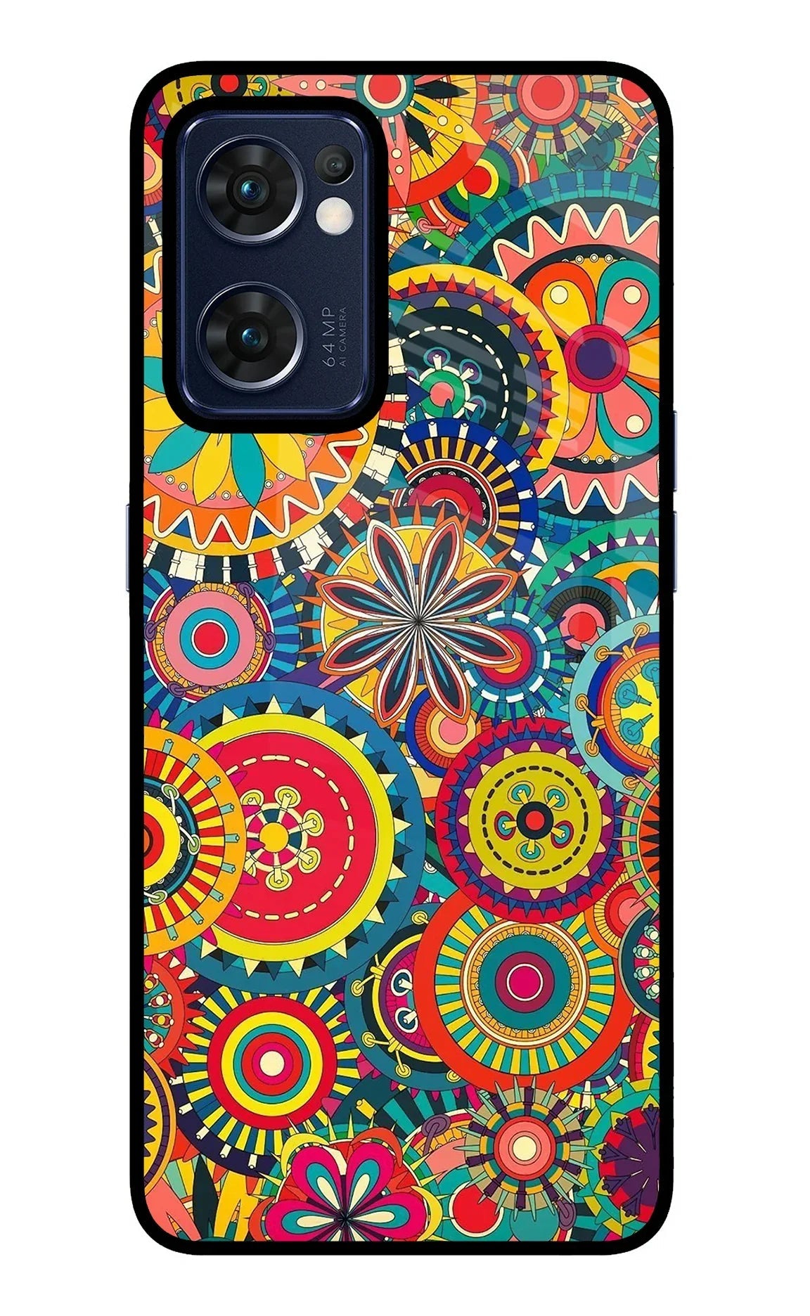 Gol Gol Art Oppo Reno7 5G Back Cover