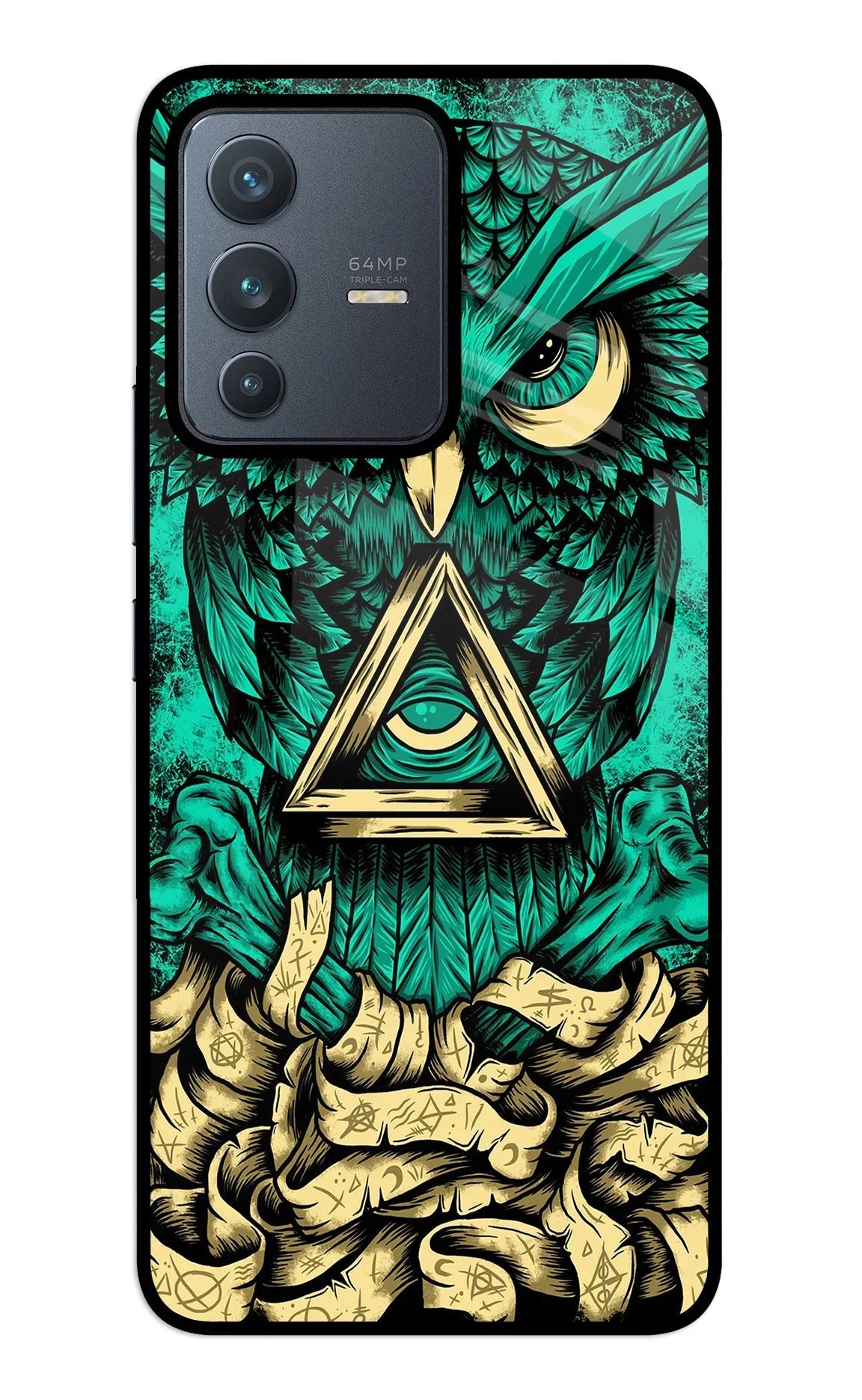 Green Owl Vivo V23 5G Back Cover
