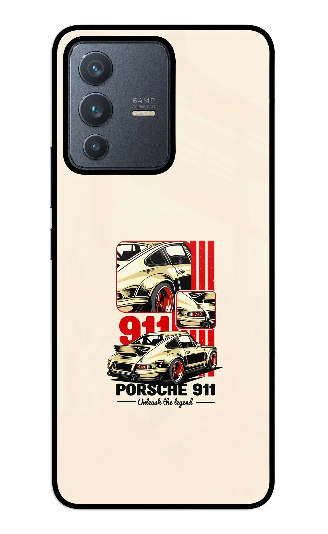 Classic Porsche 911 Vivo V23 5G Back Cover