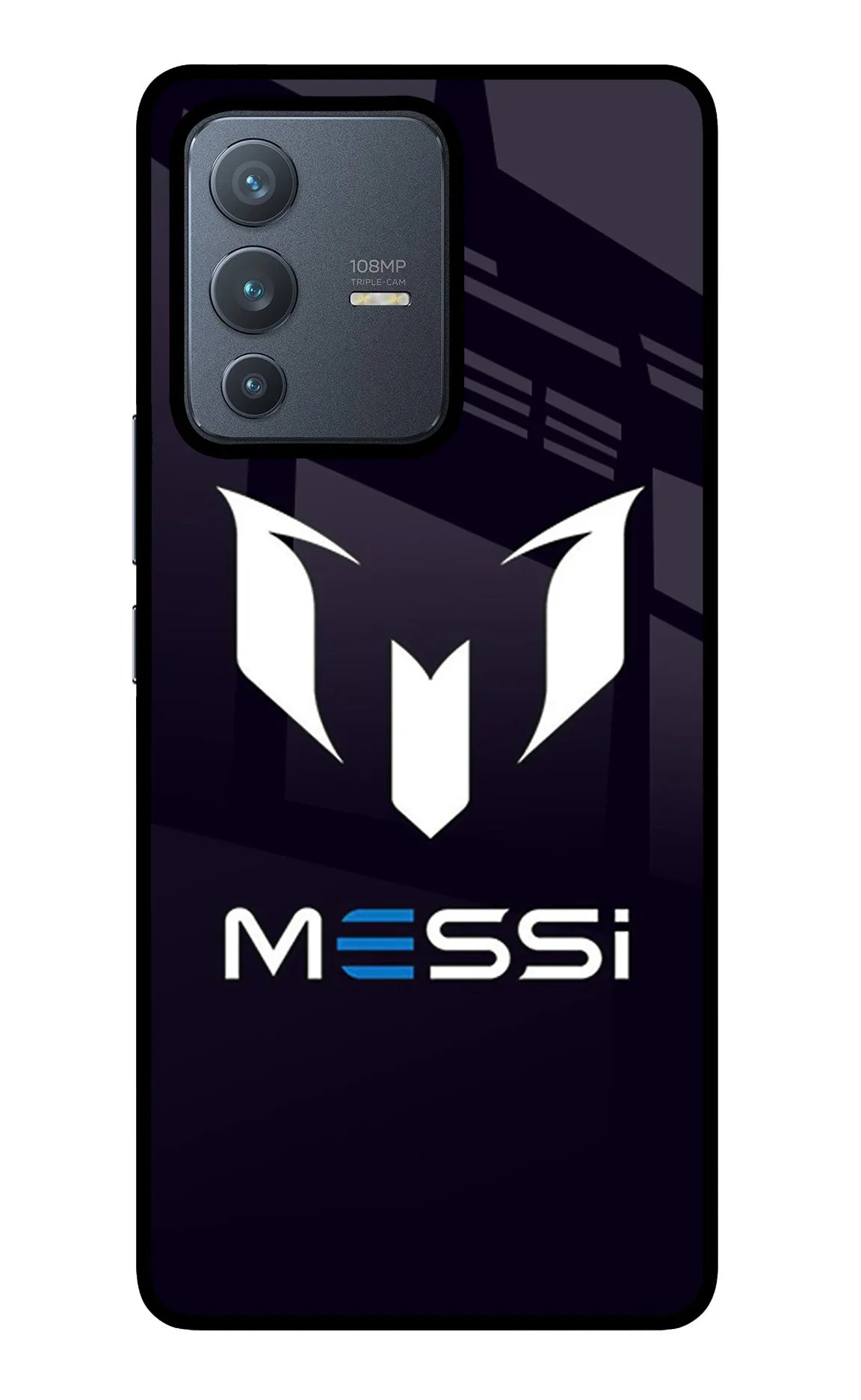 Messi Logo Vivo V23 Pro 5G Glass Case
