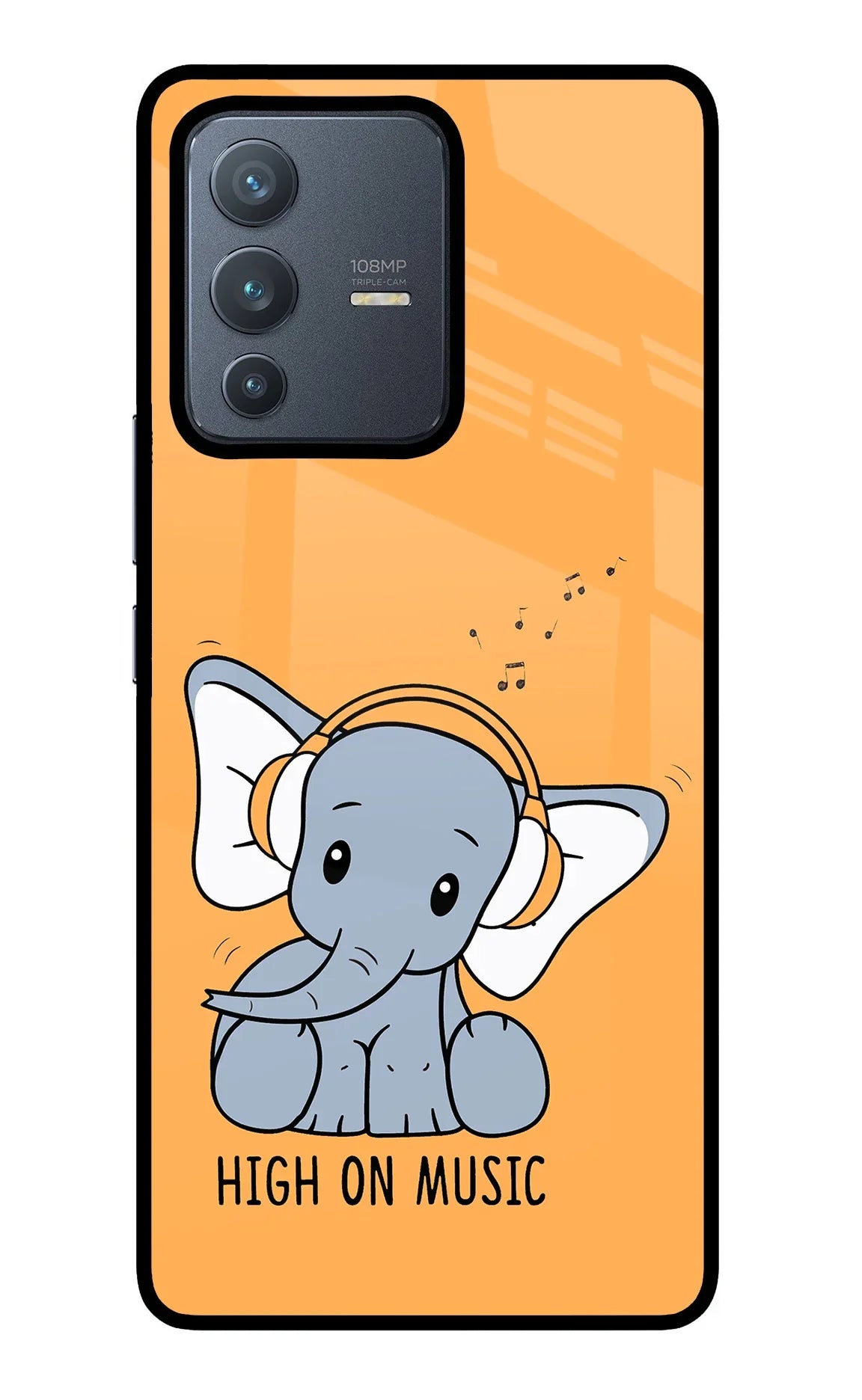 High On Music Vivo V23 Pro 5G Back Cover