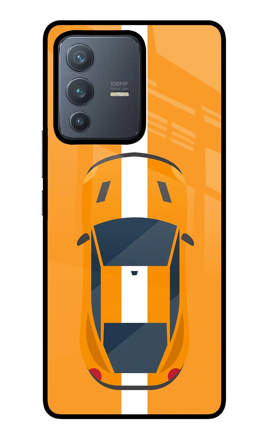 Highway Pursuit Vivo V23 Pro 5G Glass Case