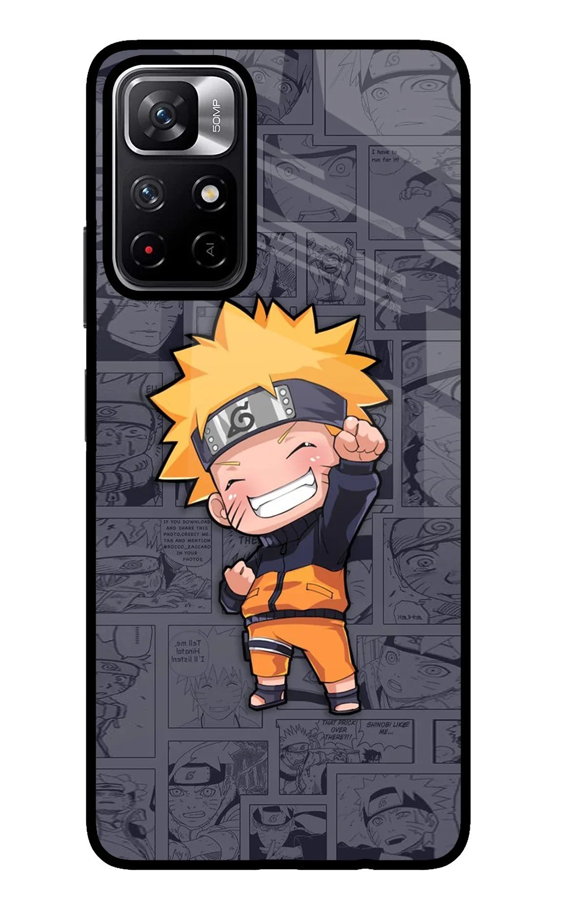 Chota Naruto Poco M4 Pro 5G Back Cover