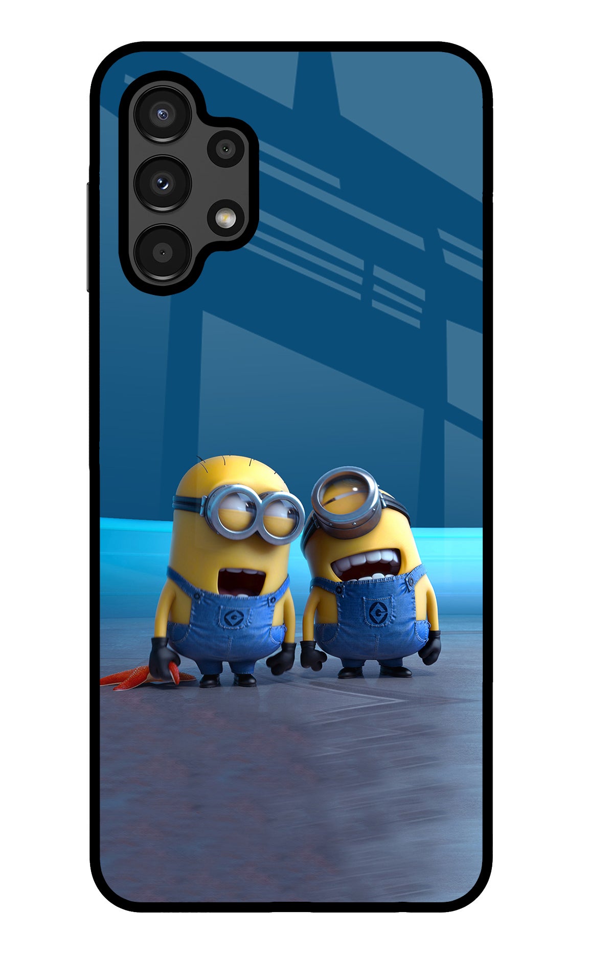 Minion Laughing Samsung A13 4G Back Cover