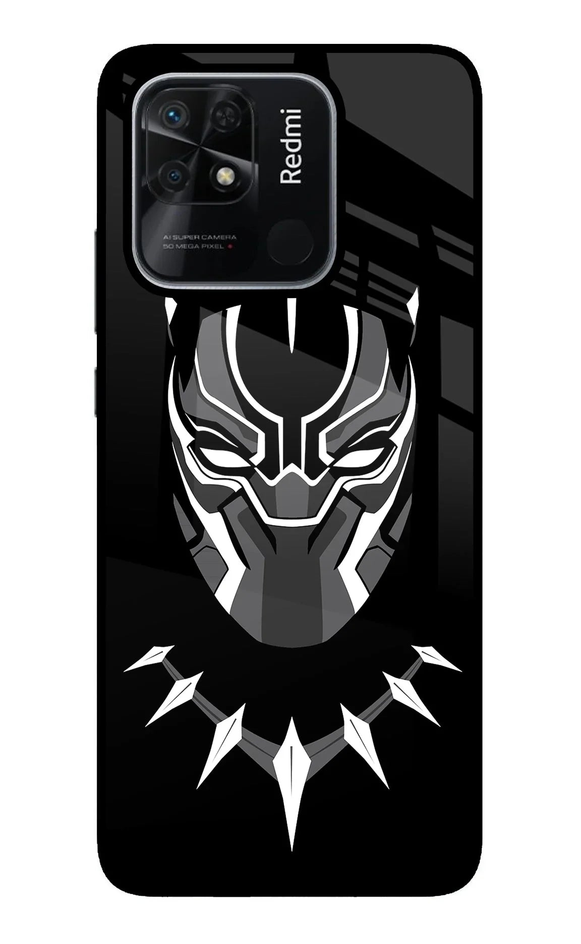 Black Panther Redmi 10/10 Power Back Cover