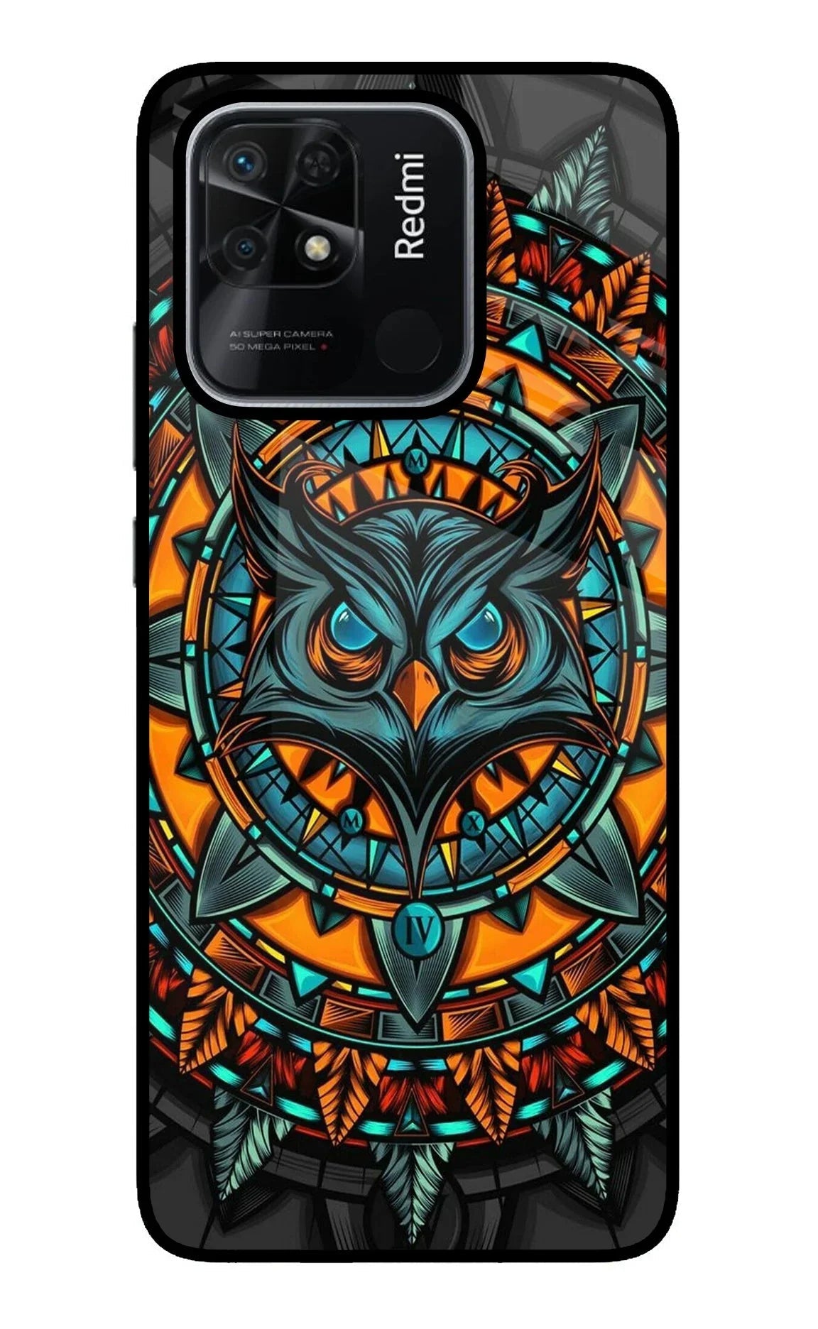 Angry Owl Art Redmi 10/10 Power Back Cover