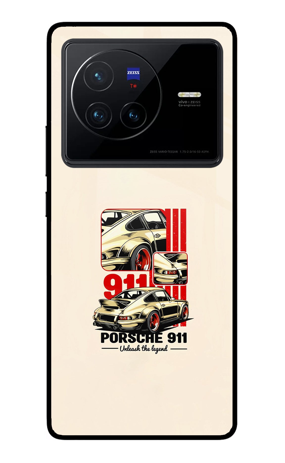 Classic Porsche 911 Vivo X80 Back Cover