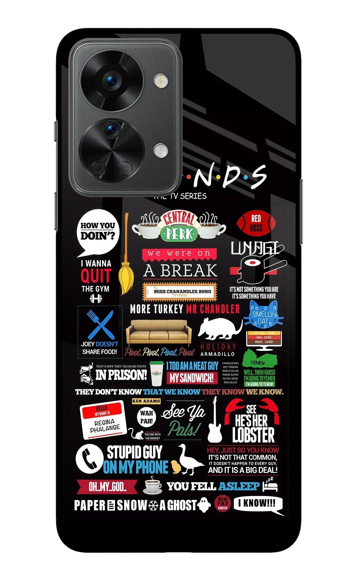 FRIENDS OnePlus Nord 2T 5G Back Cover
