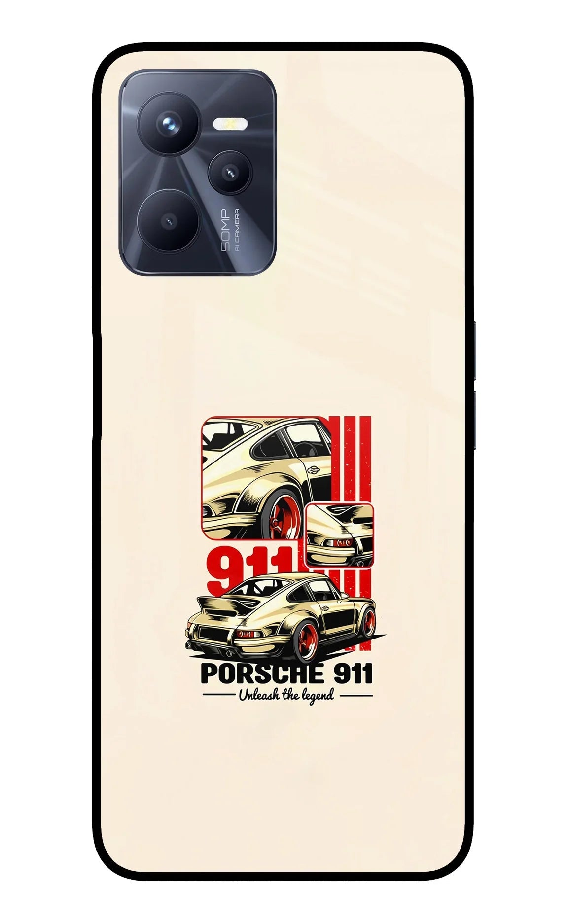 Classic Porsche 911 Realme C35 Back Cover