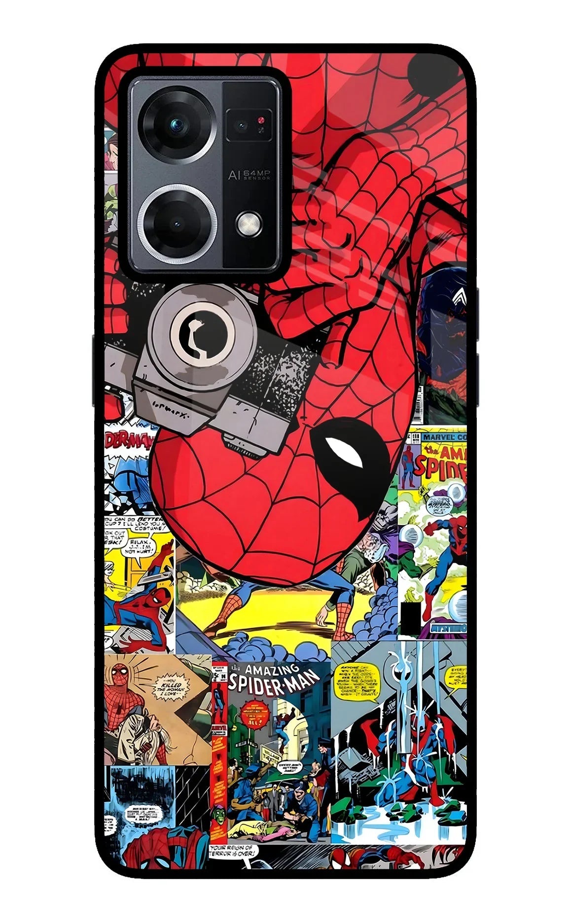 Spider Man Oppo F21 Pro 4G Back Cover