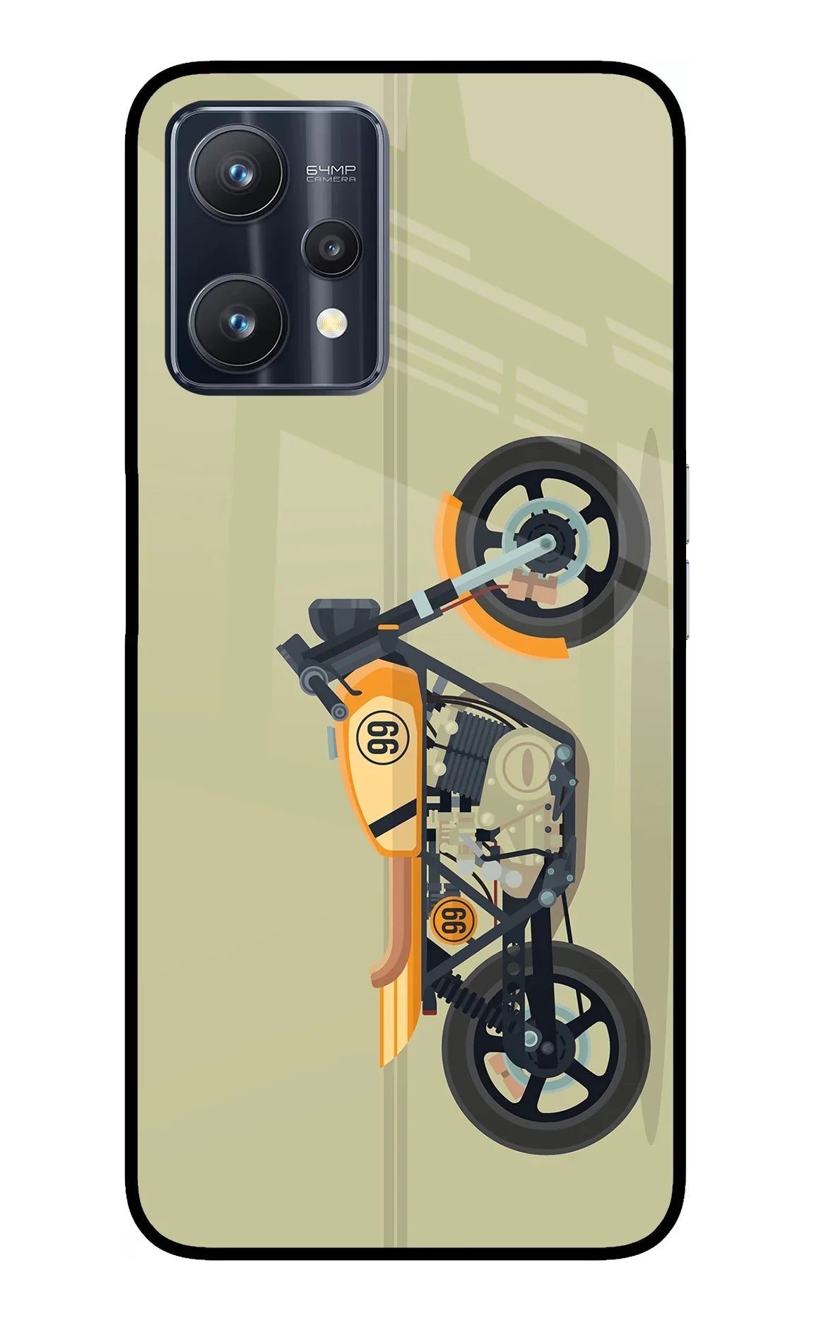 Vertical Speedster Realme 9 Pro 5G Glass Case