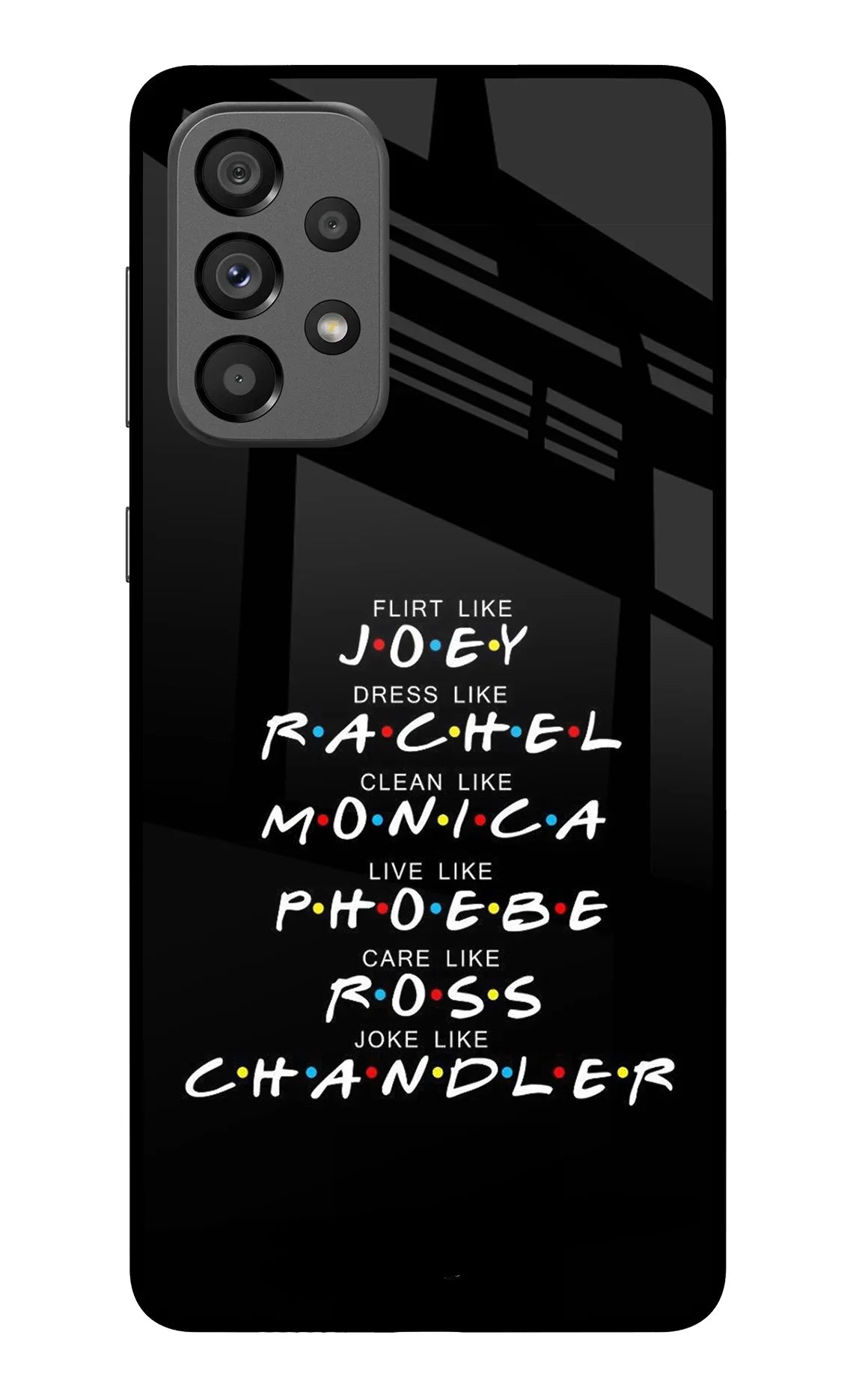 FRIENDS Character Samsung A73 5G Back Cover