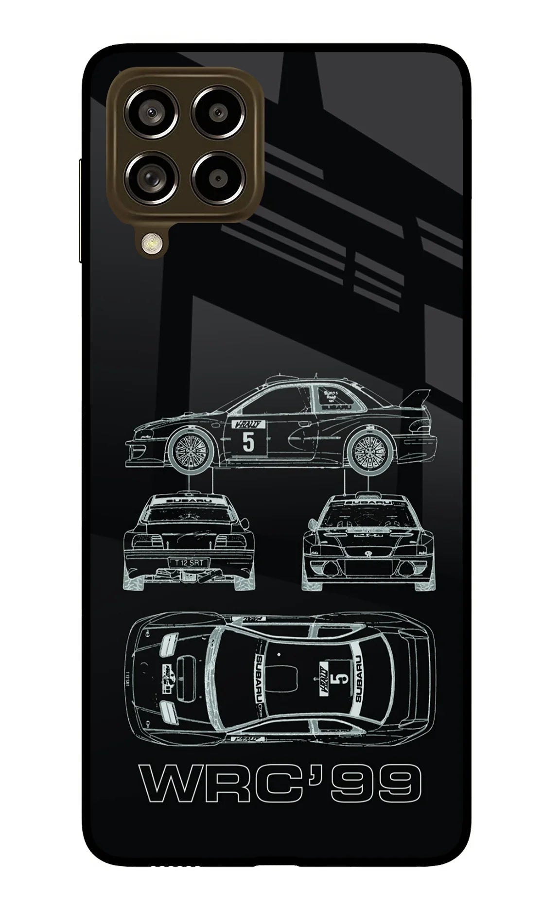 WRC'99 Samsung M53 5G Glass Case