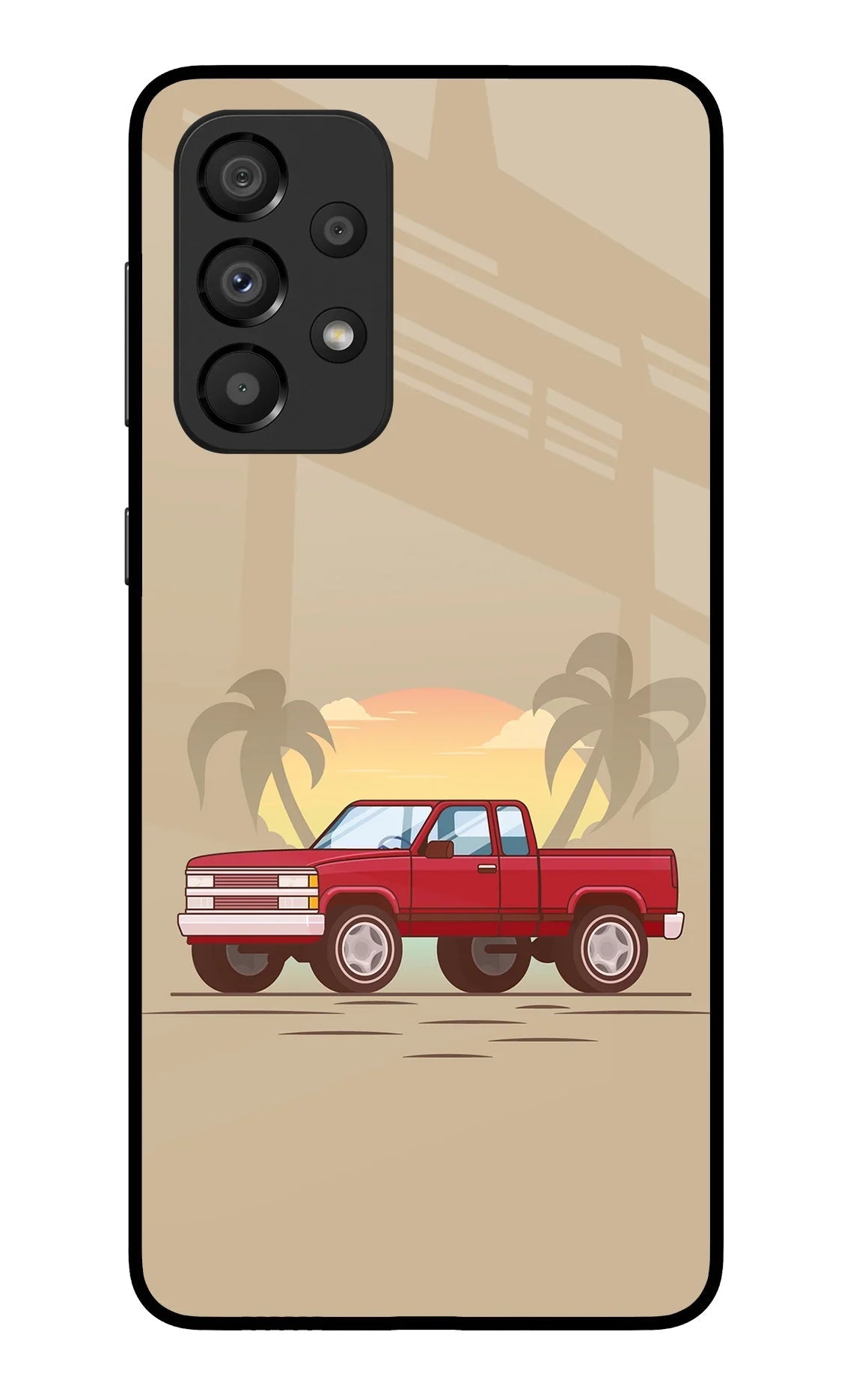 Desert Classic Drive Samsung A33 5G Glass Case