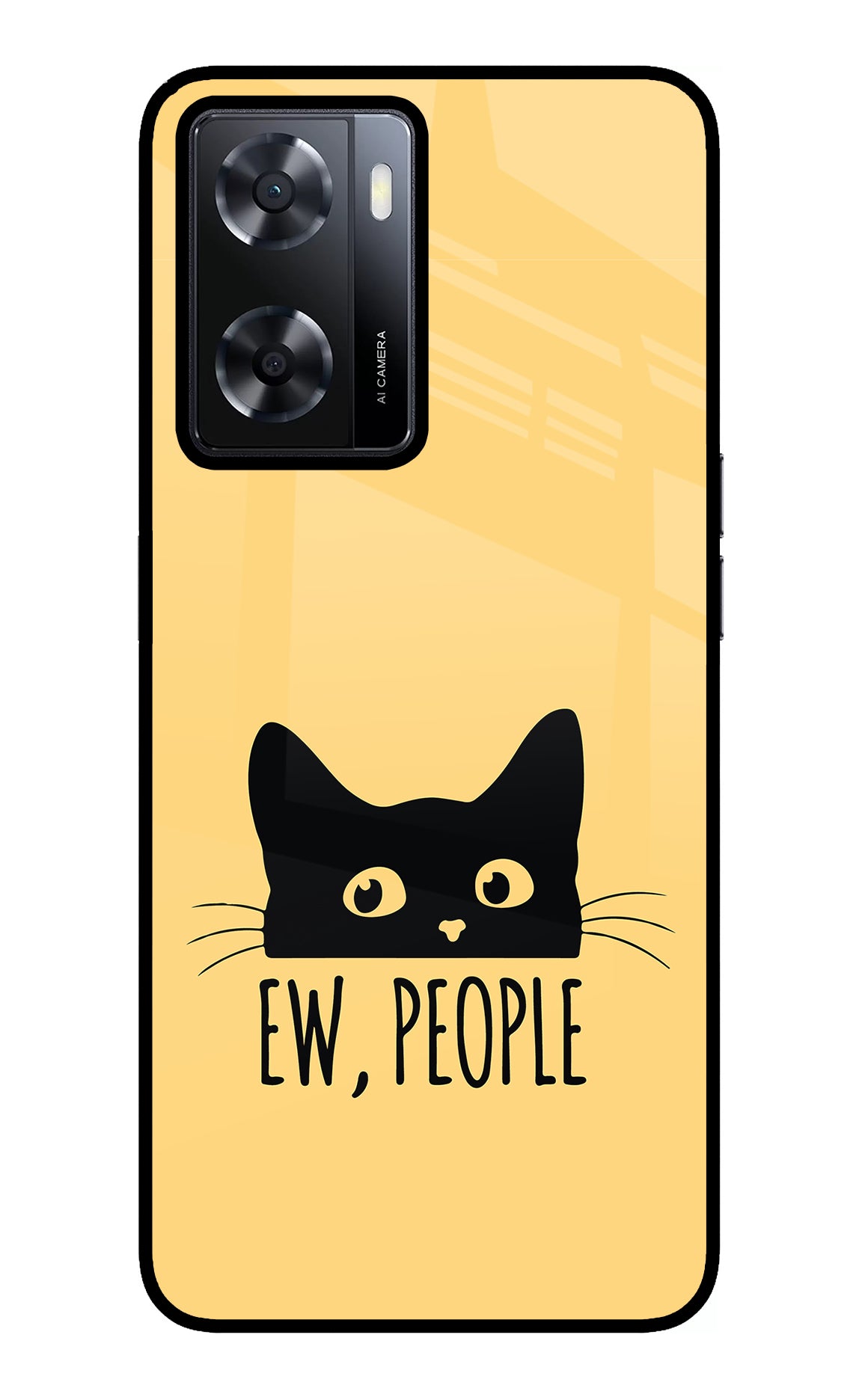 Ew People Catitude Oppo A57 2022 Back Cover