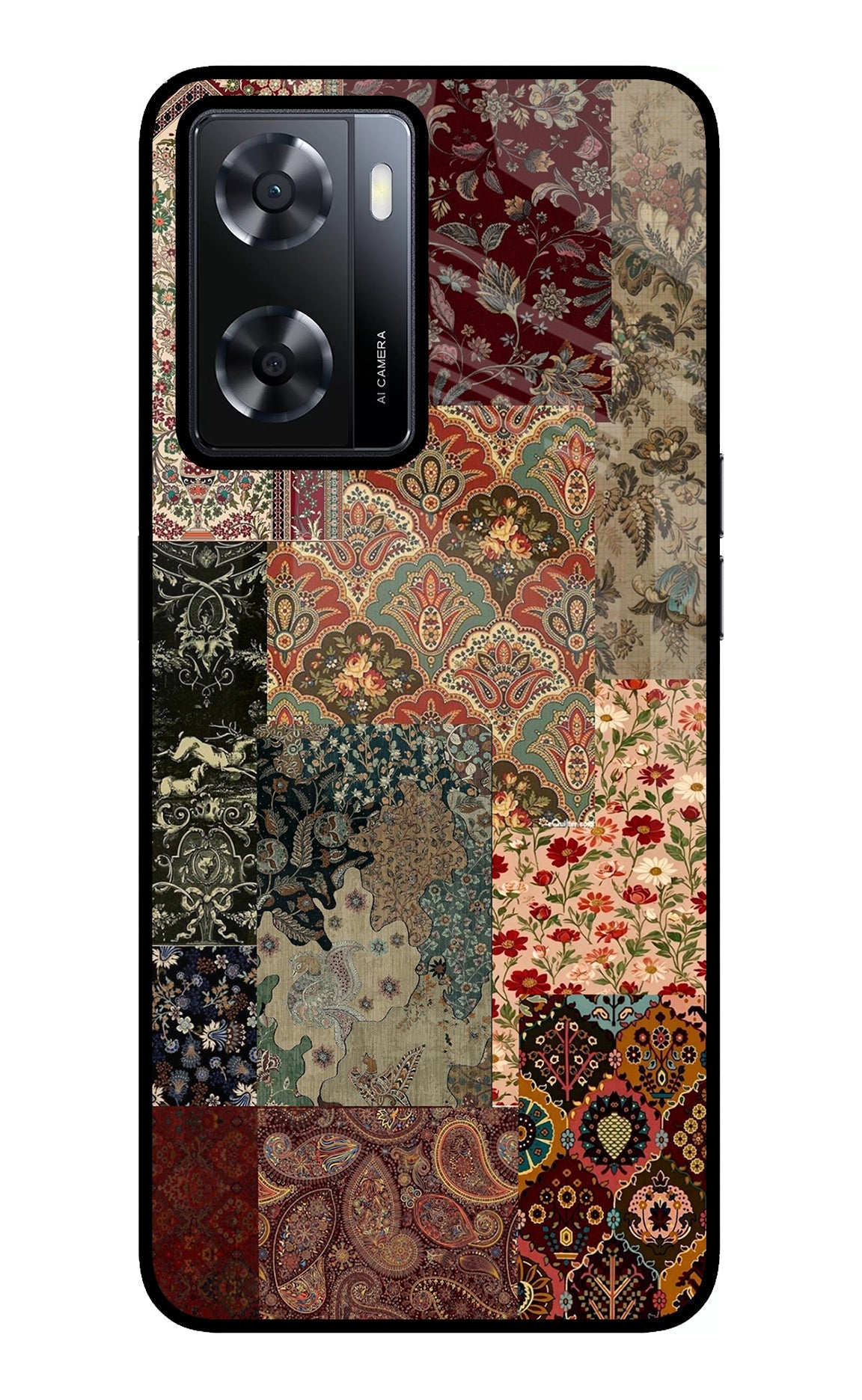 Desi Print Oppo A57 2022 Glass Case