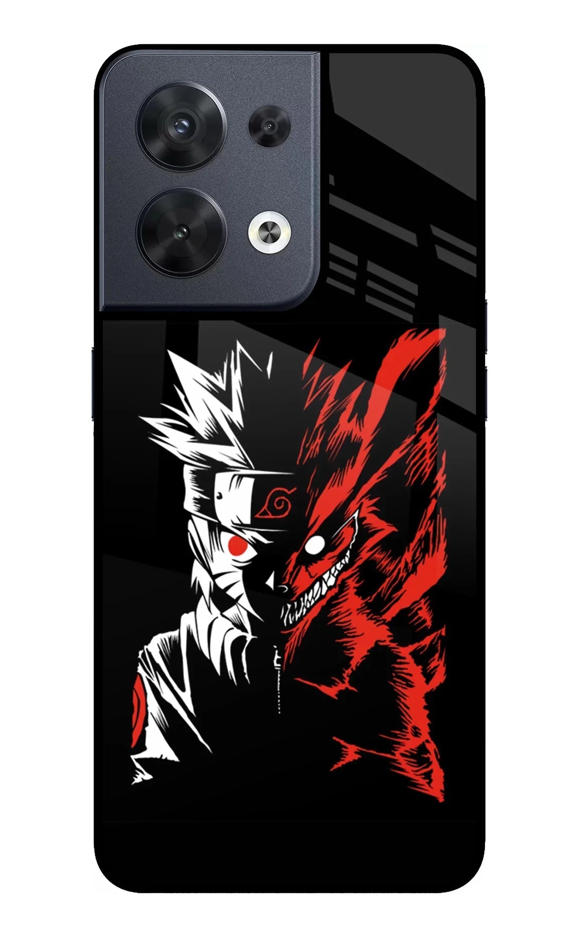 Naruto Two Face Oppo Reno8 Back Cover