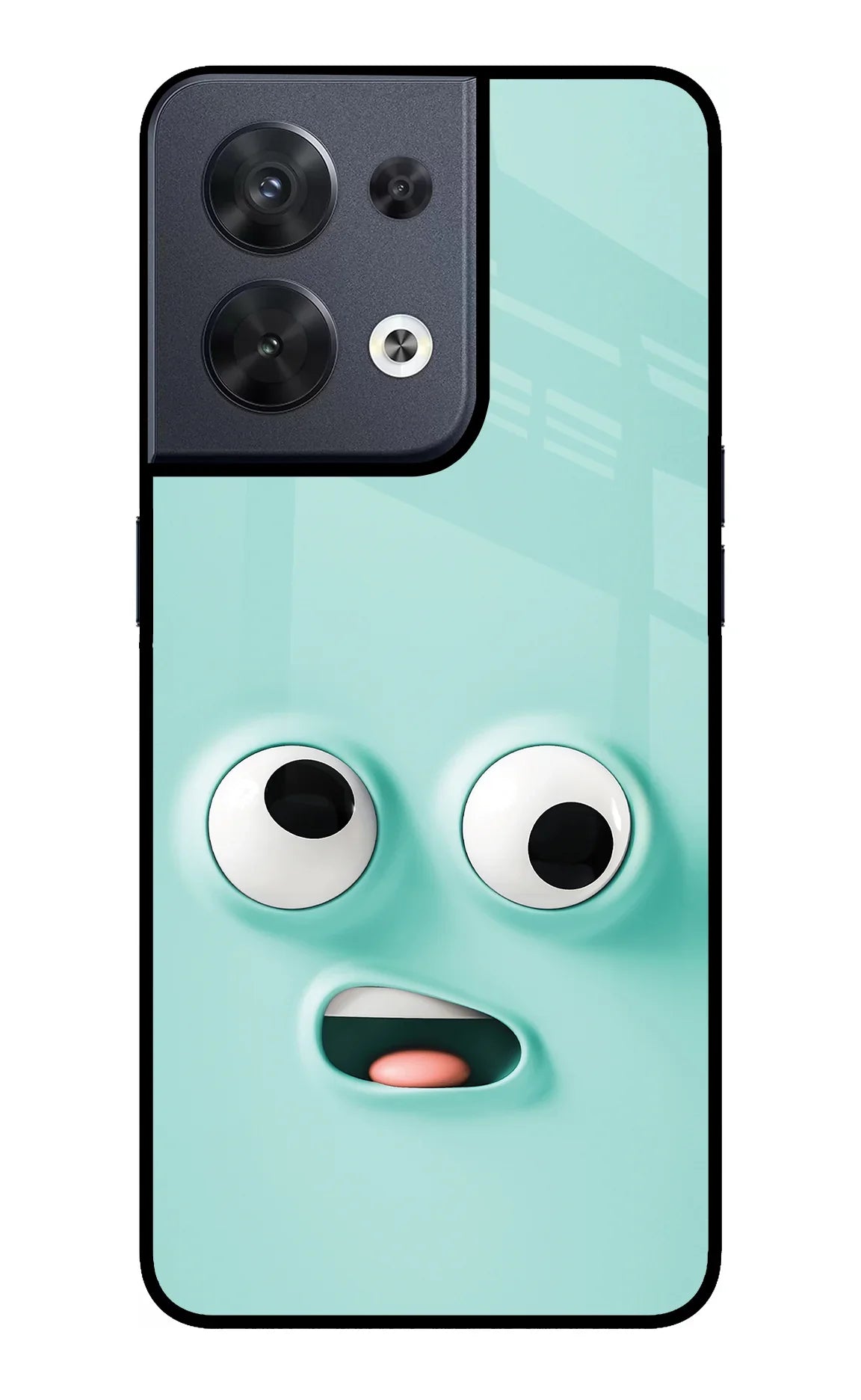 Funny Cartoon Oppo Reno8 Back Cover