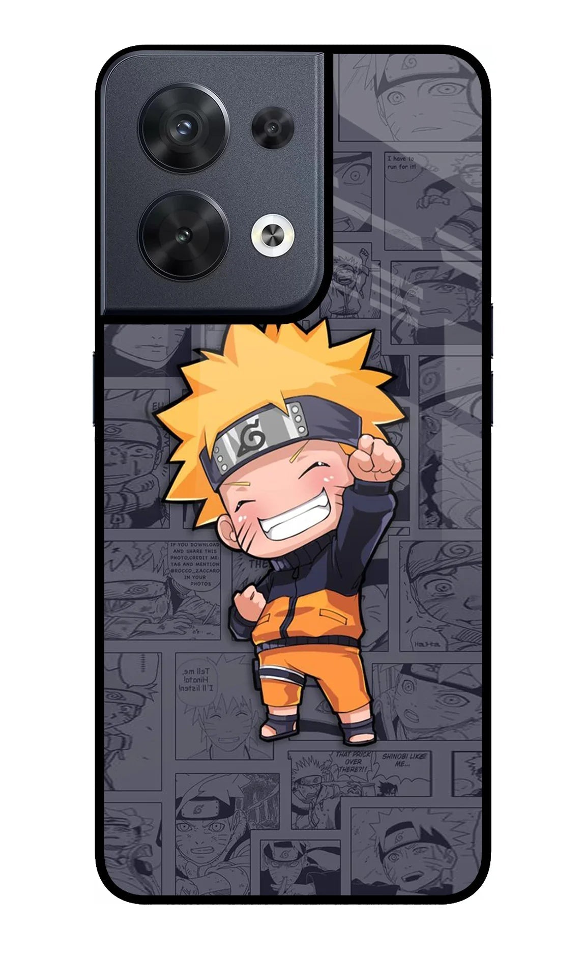 Chota Naruto Oppo Reno8 Back Cover