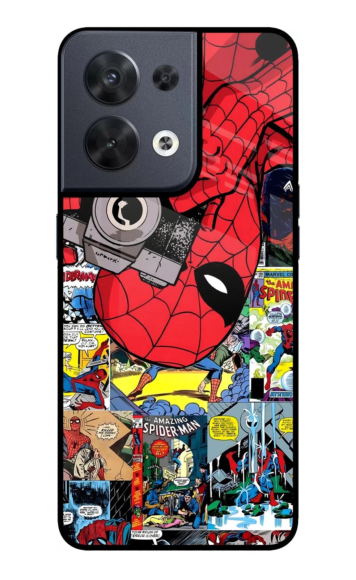 Spider Man Oppo Reno8 Back Cover