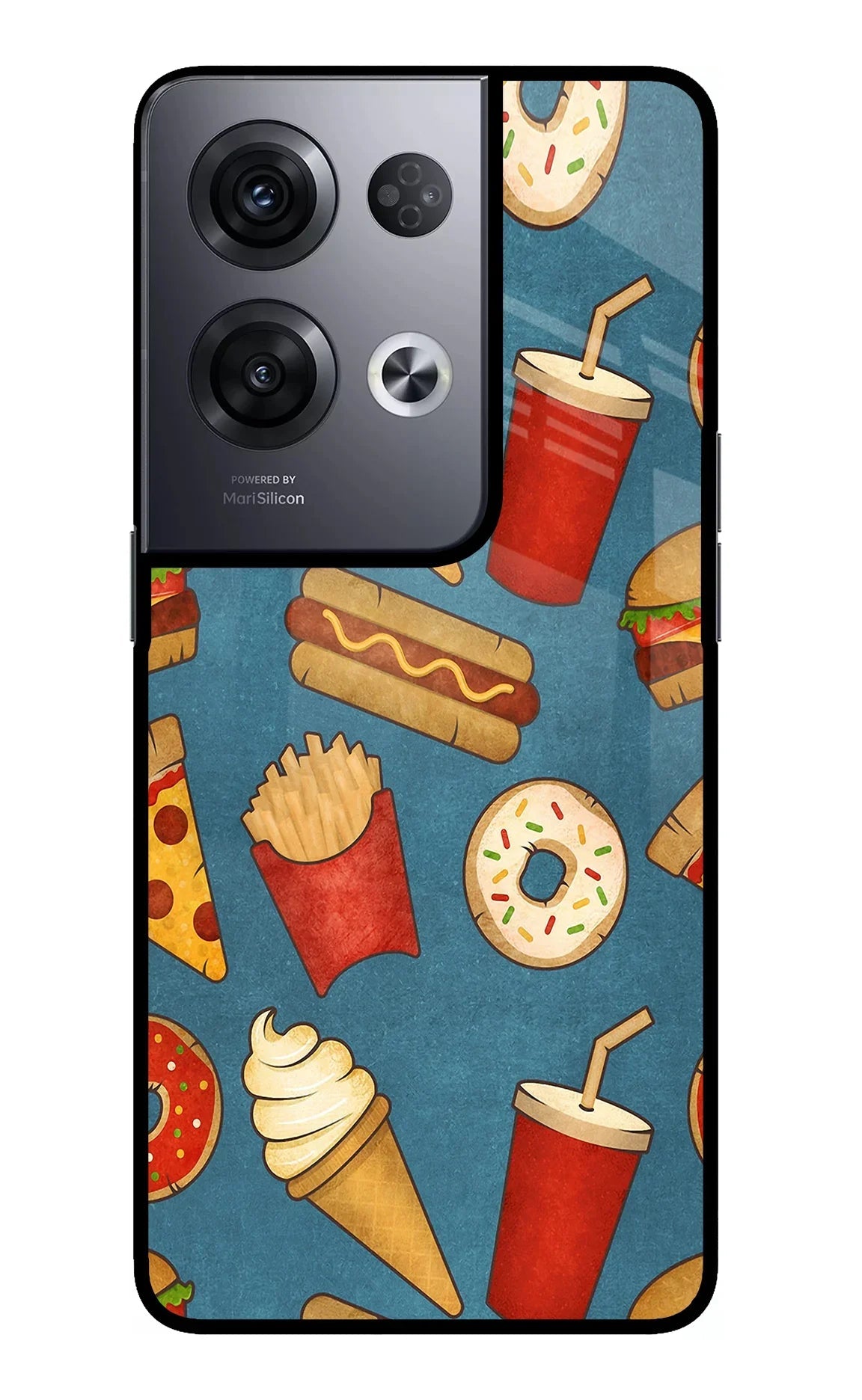 Foodie Oppo Reno8 Pro Back Cover