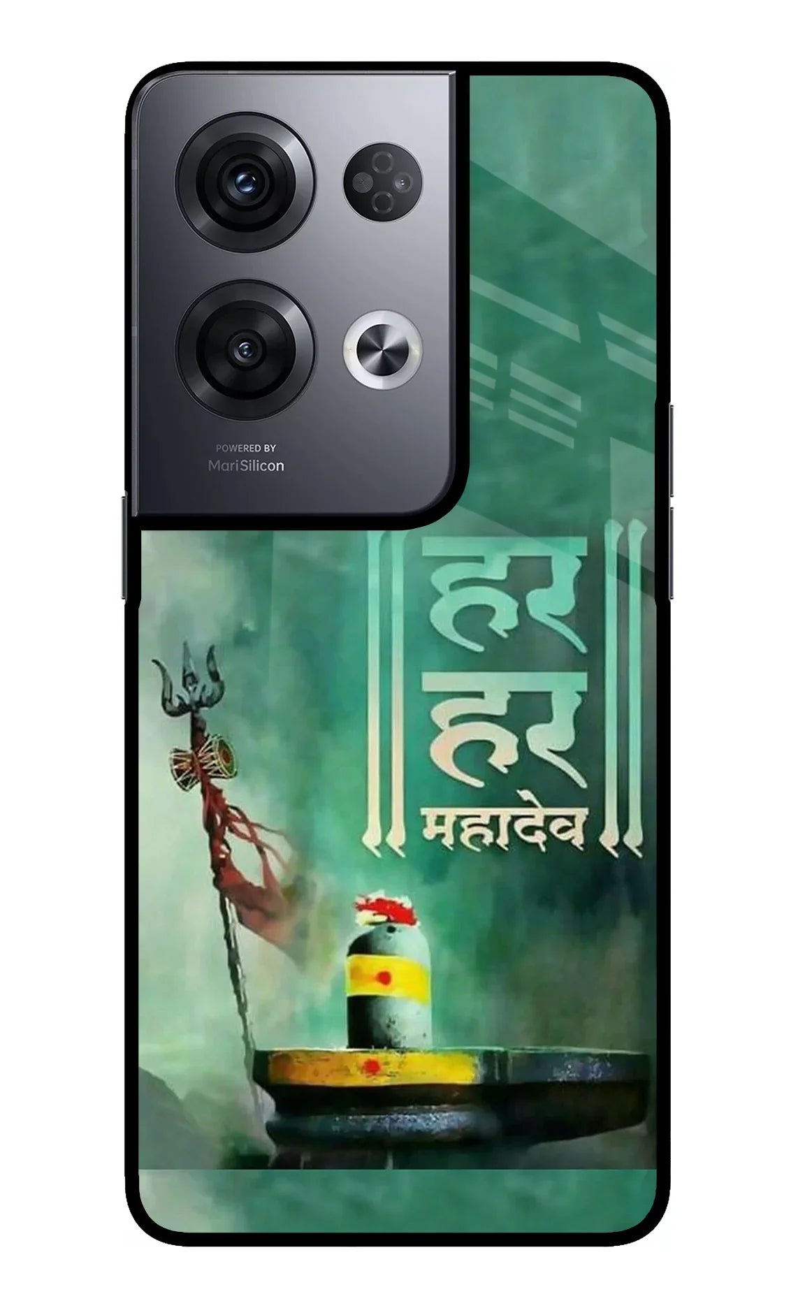 Har Har Mahadev Shivling Oppo Reno8 Pro Back Cover