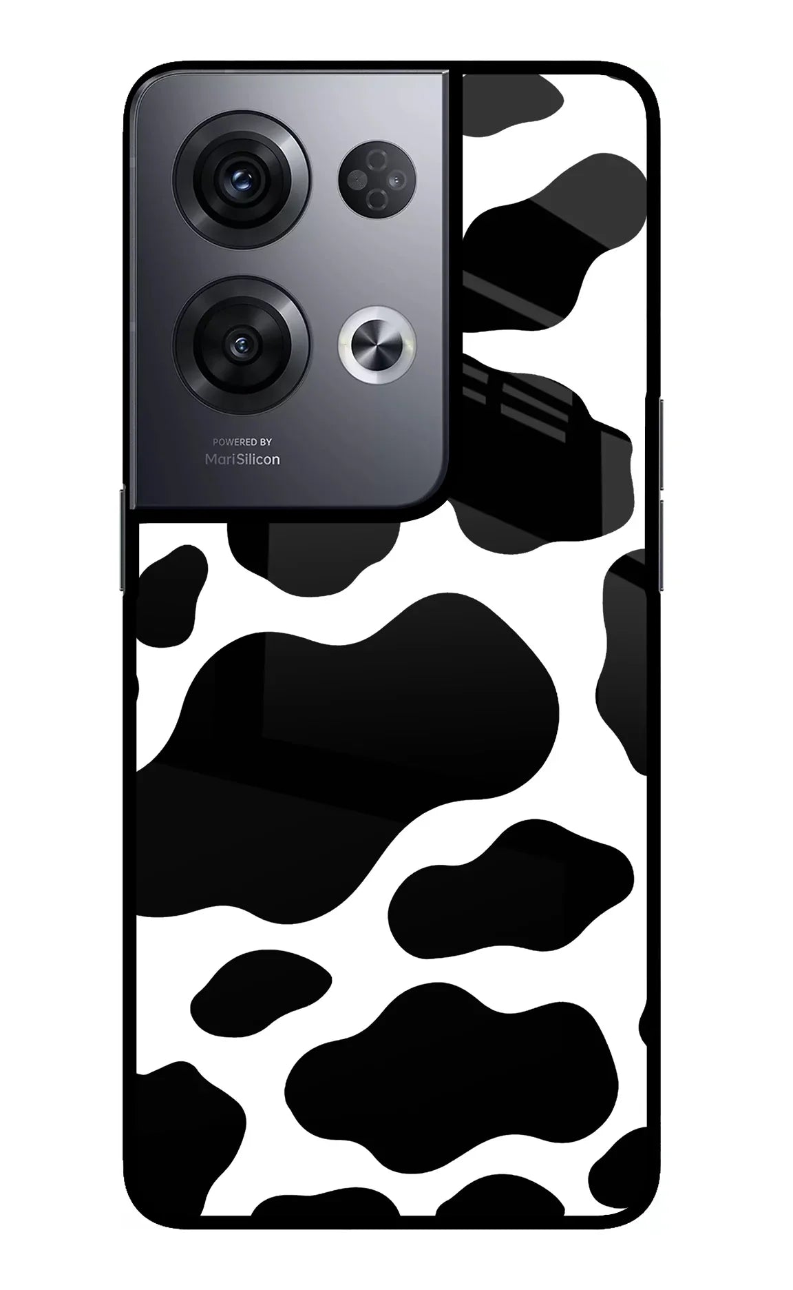 Cow Spots Oppo Reno8 Pro Glass Case