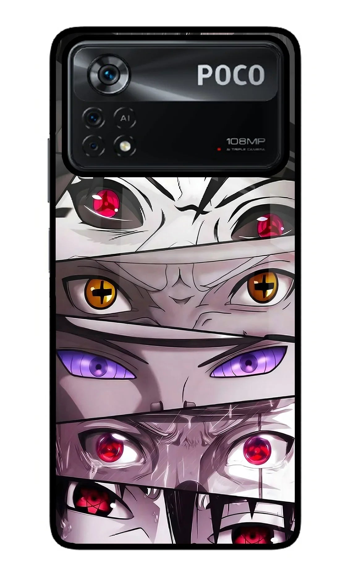 Naruto Anime Poco X4 Pro Back Cover