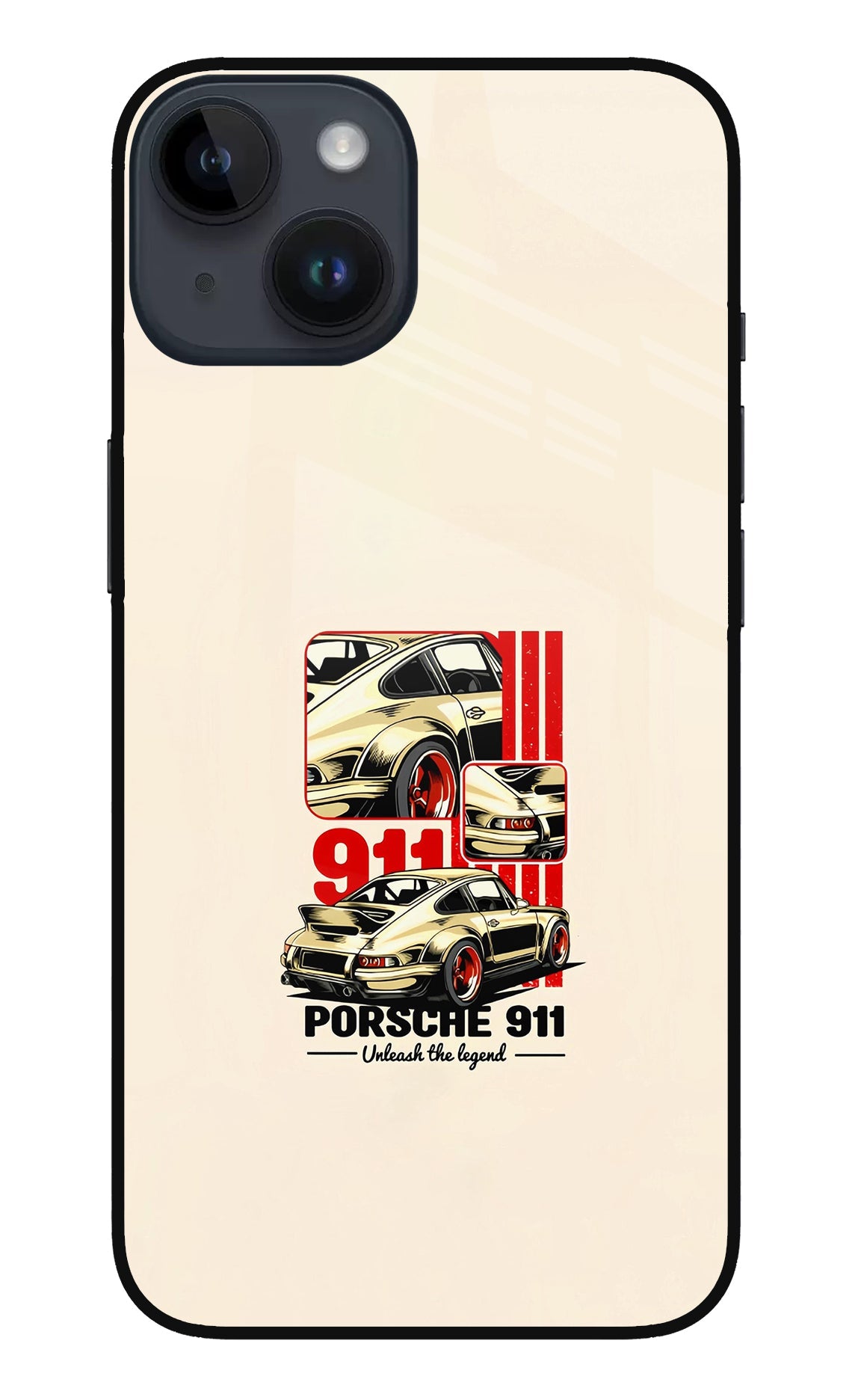 Classic Porsche 911 iPhone 14 Back Cover