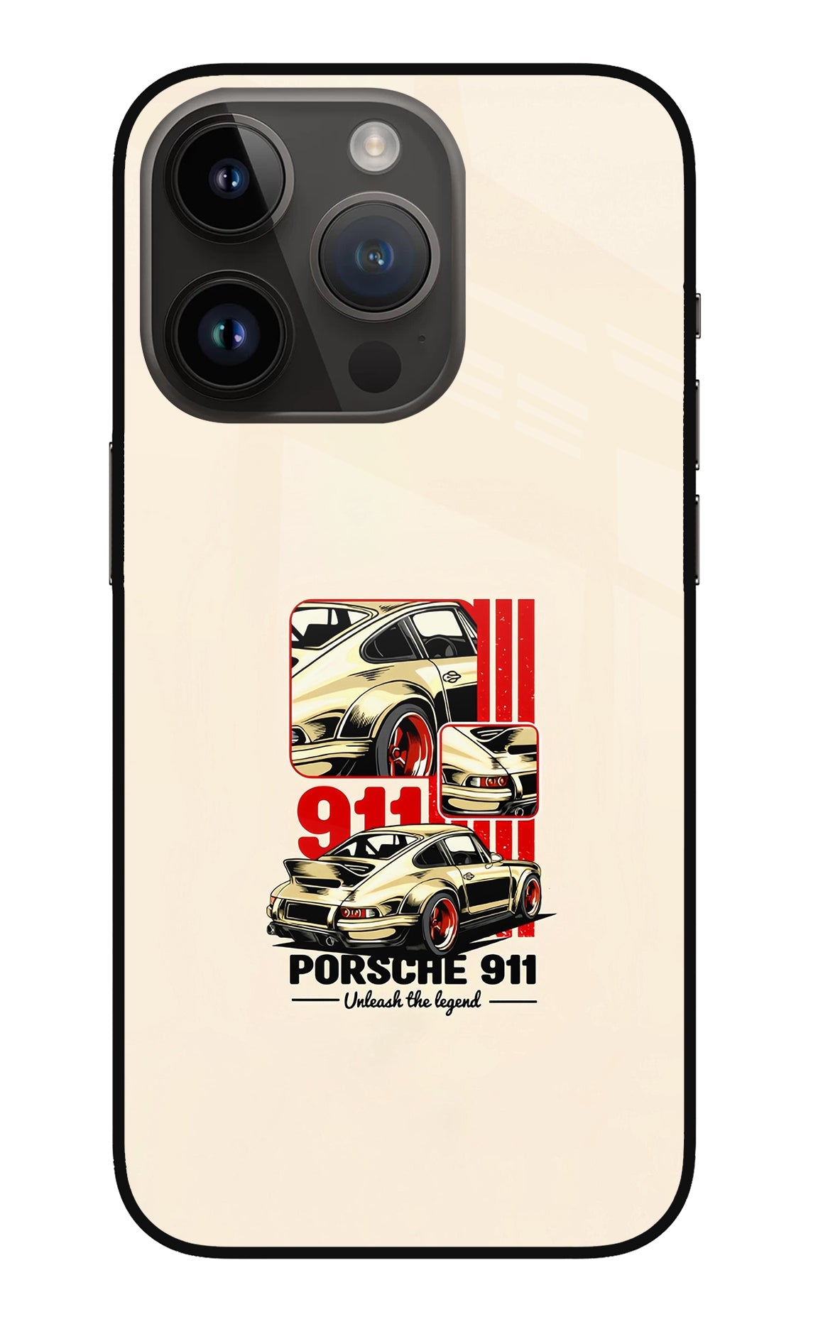 Classic Porsche 911 iPhone 14 Pro Back Cover