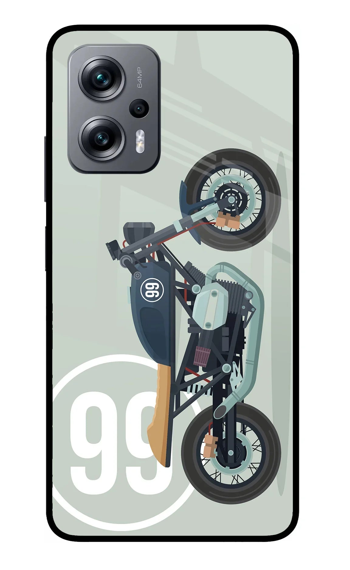 Classic Cafe Racer 99 Redmi K50i Back Cover