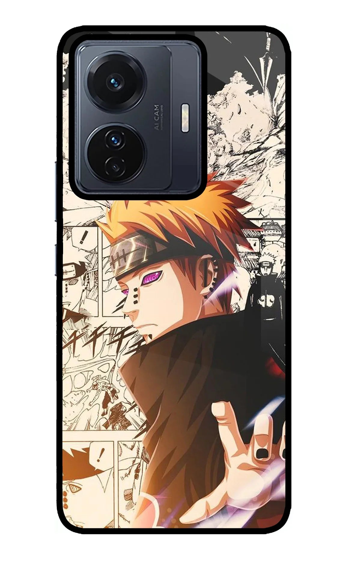Pain Anime Vivo T1 Pro 5G Back Cover